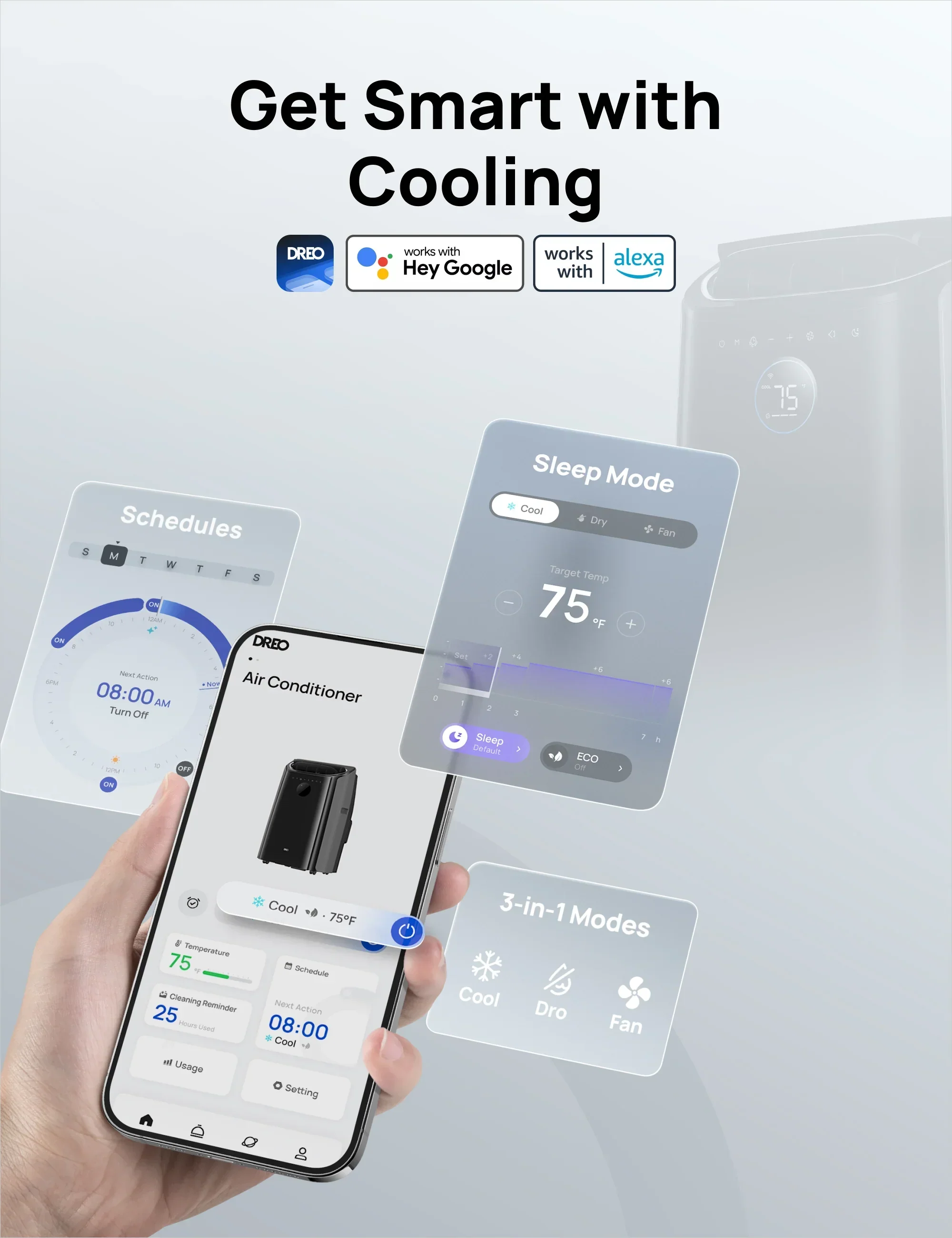 Smart Air Conditioner 515S - Image 6