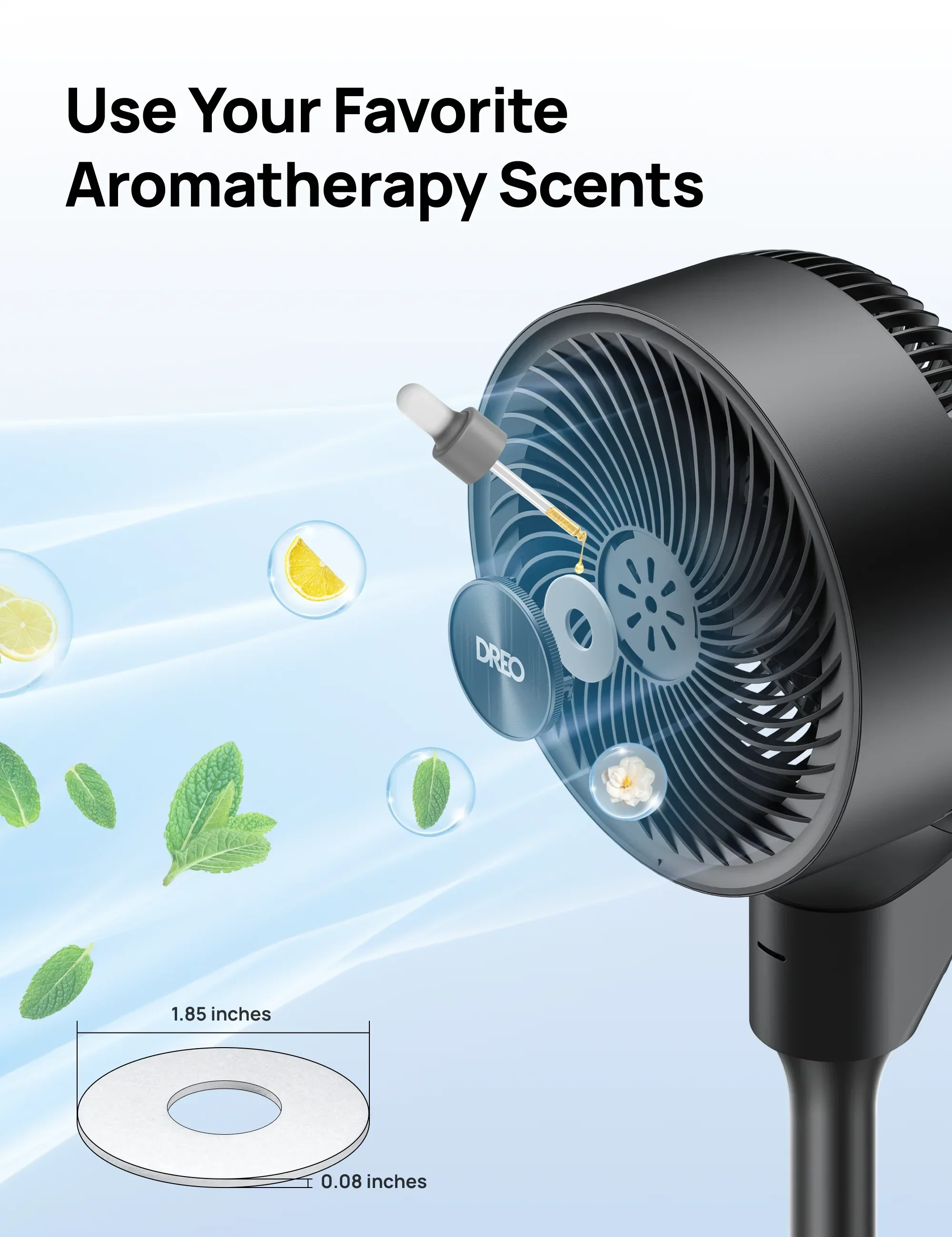 Aroma Pads 10-Pack for TurboPoly™ Fan 306&301, Diffuse Fragrances - Image 2
