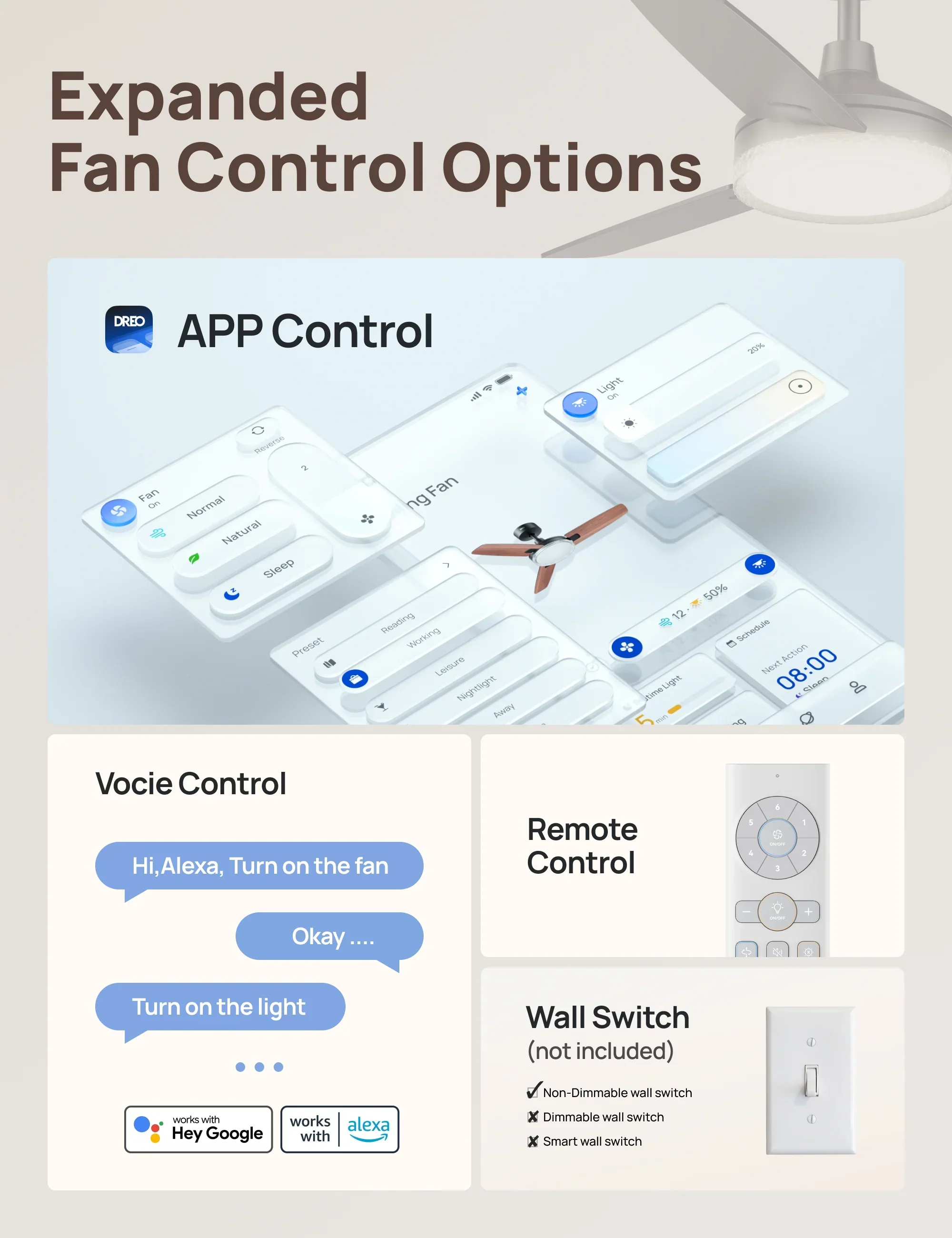 Smart Ceiling Fan 325S - Image 3