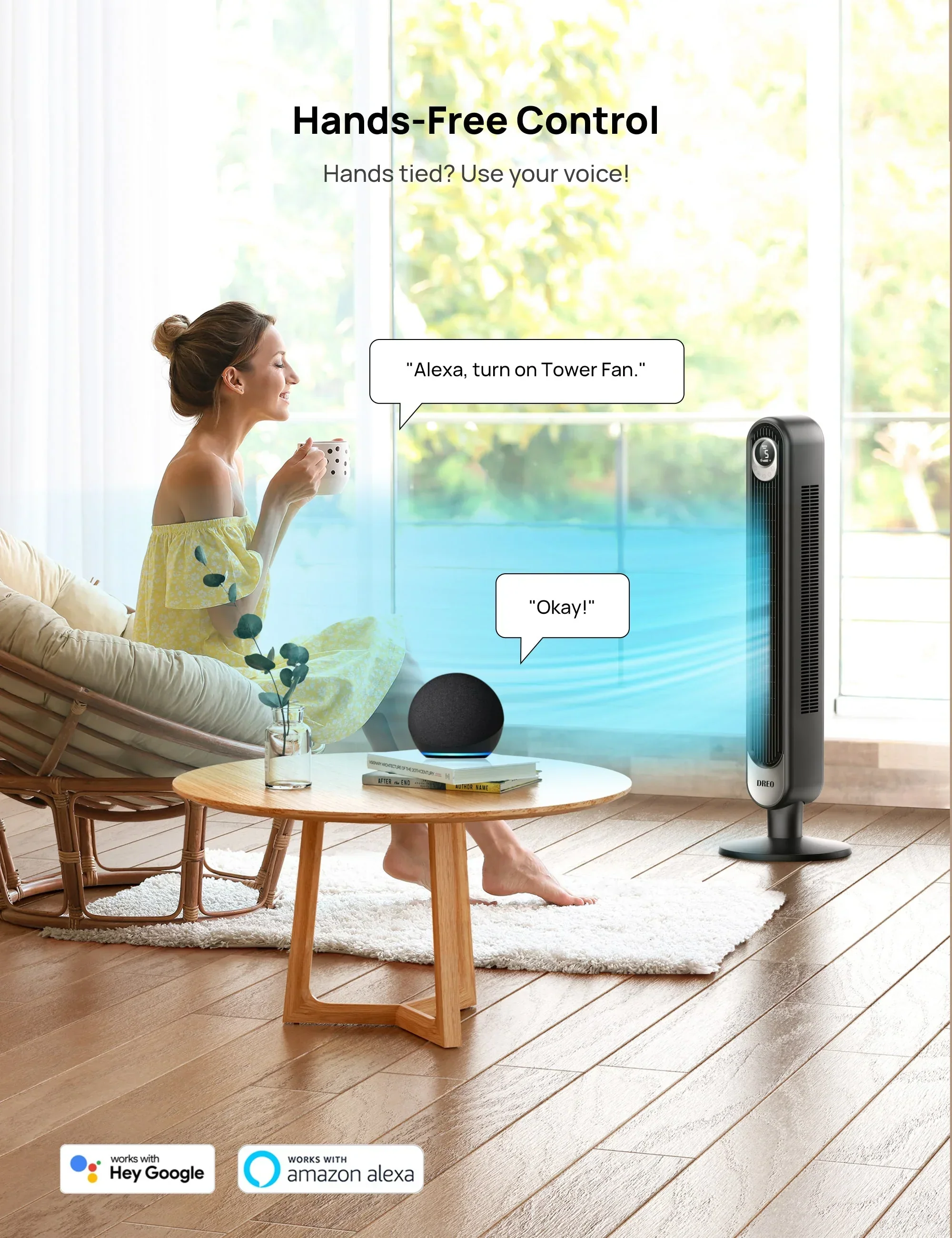 Smart Tower Fan Cruiser Pro T1S - Image 9