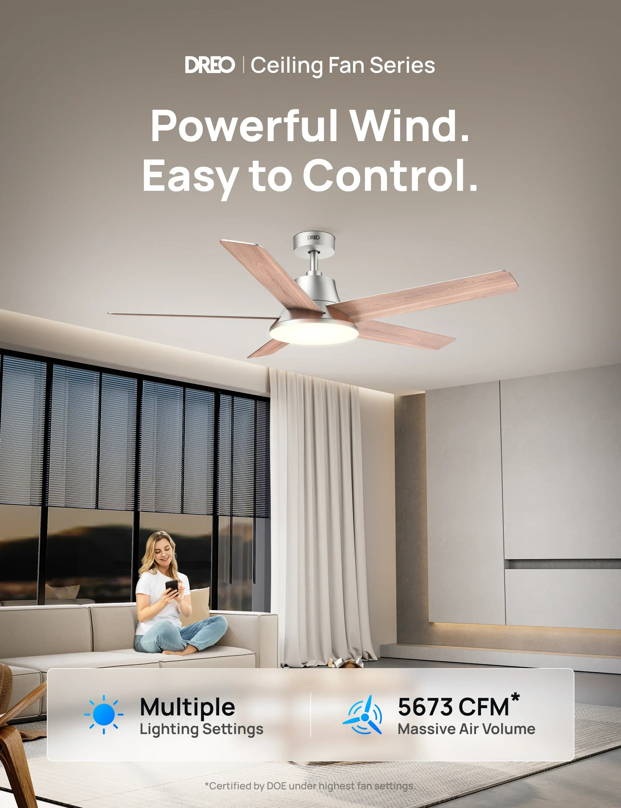 Ceiling Fan 521 - Image 3