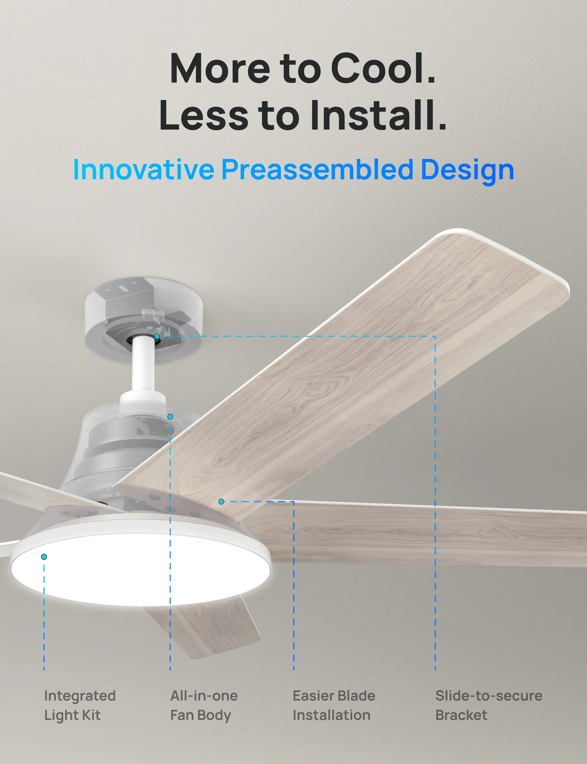 Smart Ceiling Fan 521S - Image 10