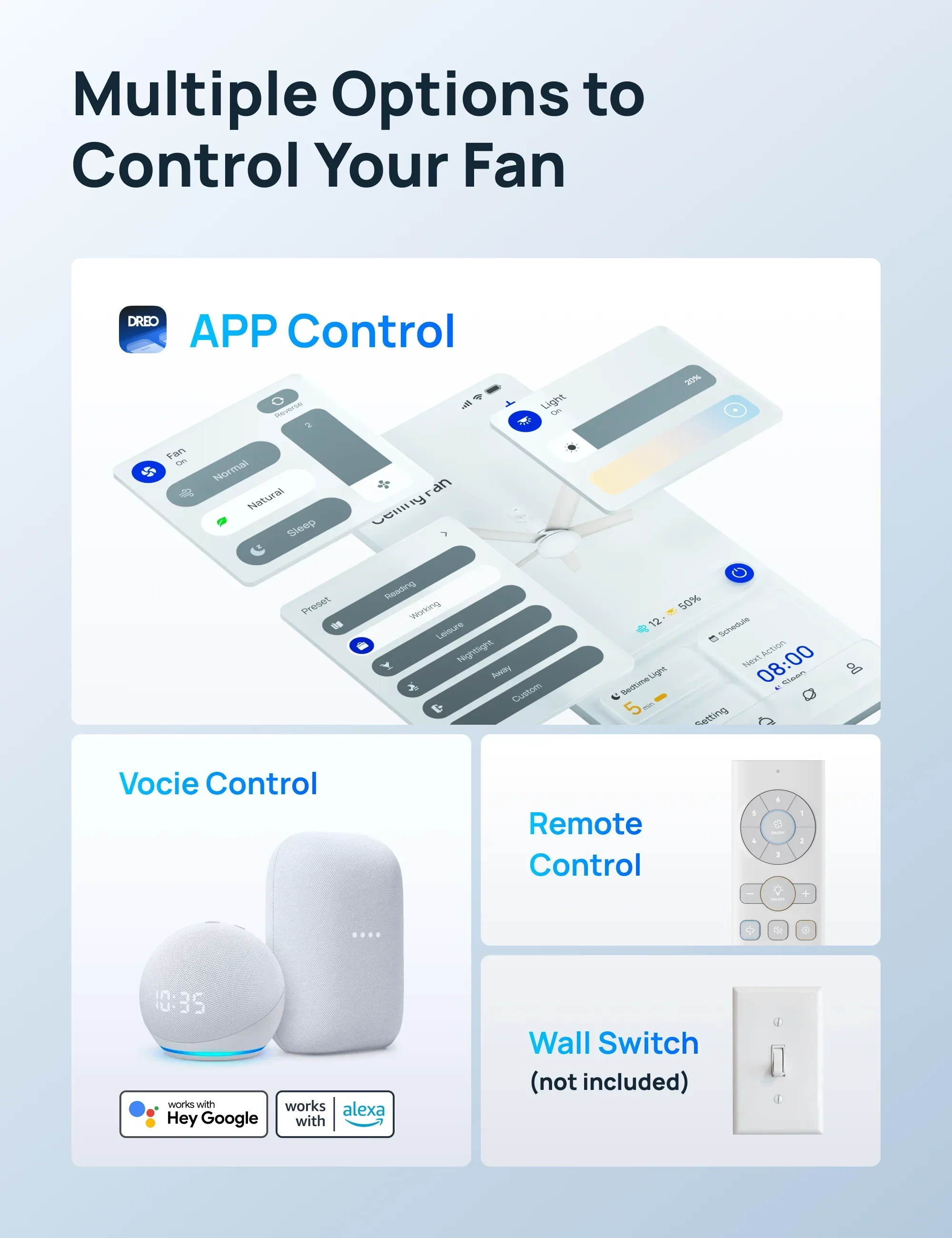Smart Ceiling Fan 521S - Image 6
