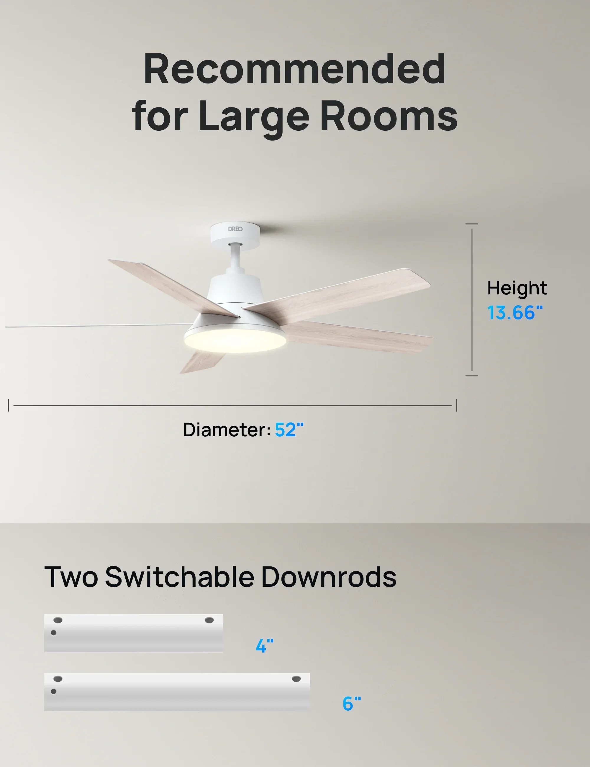 Smart Ceiling Fan 521S - Image 9