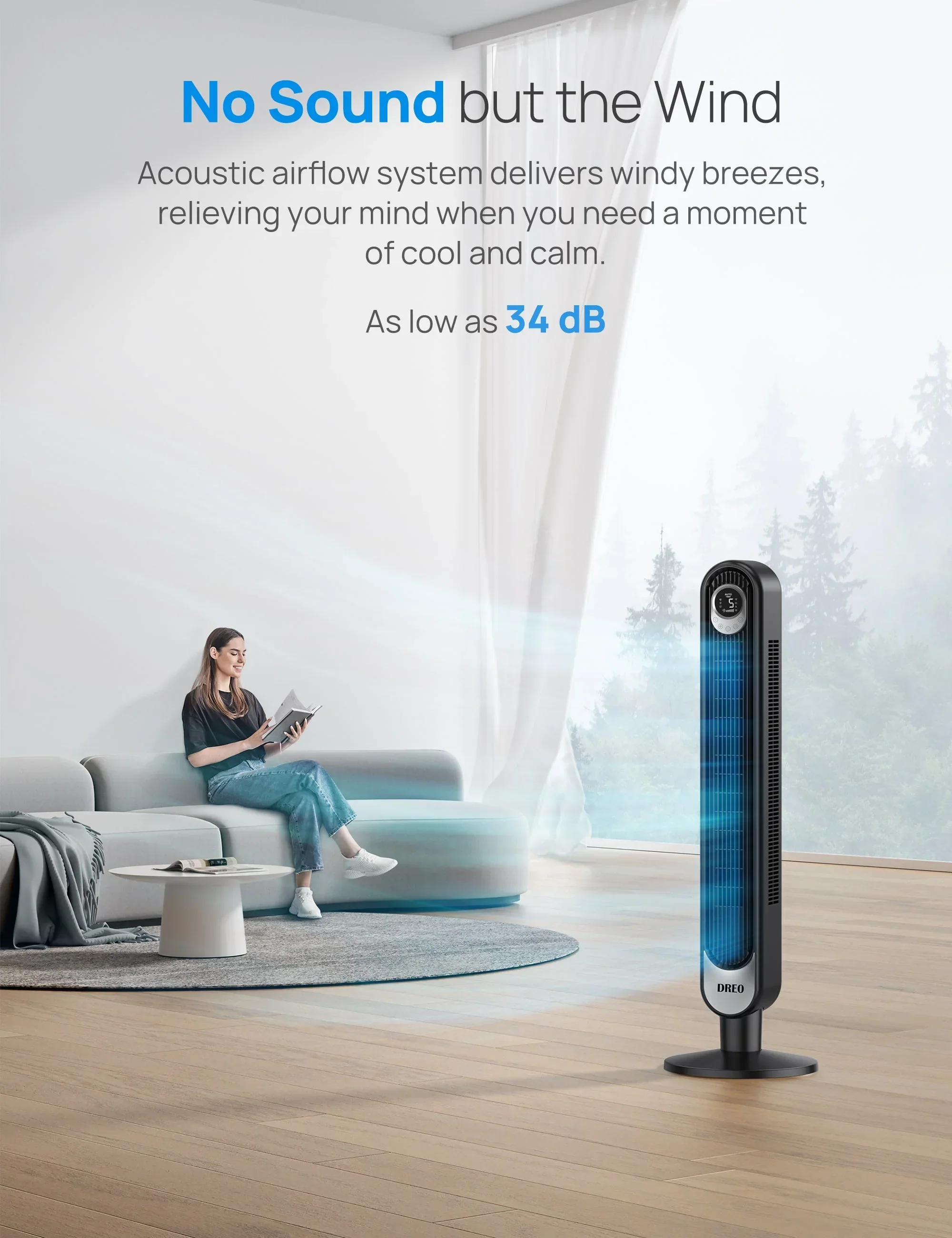 Tower Fan Cruiser Pro T1 - Image 4