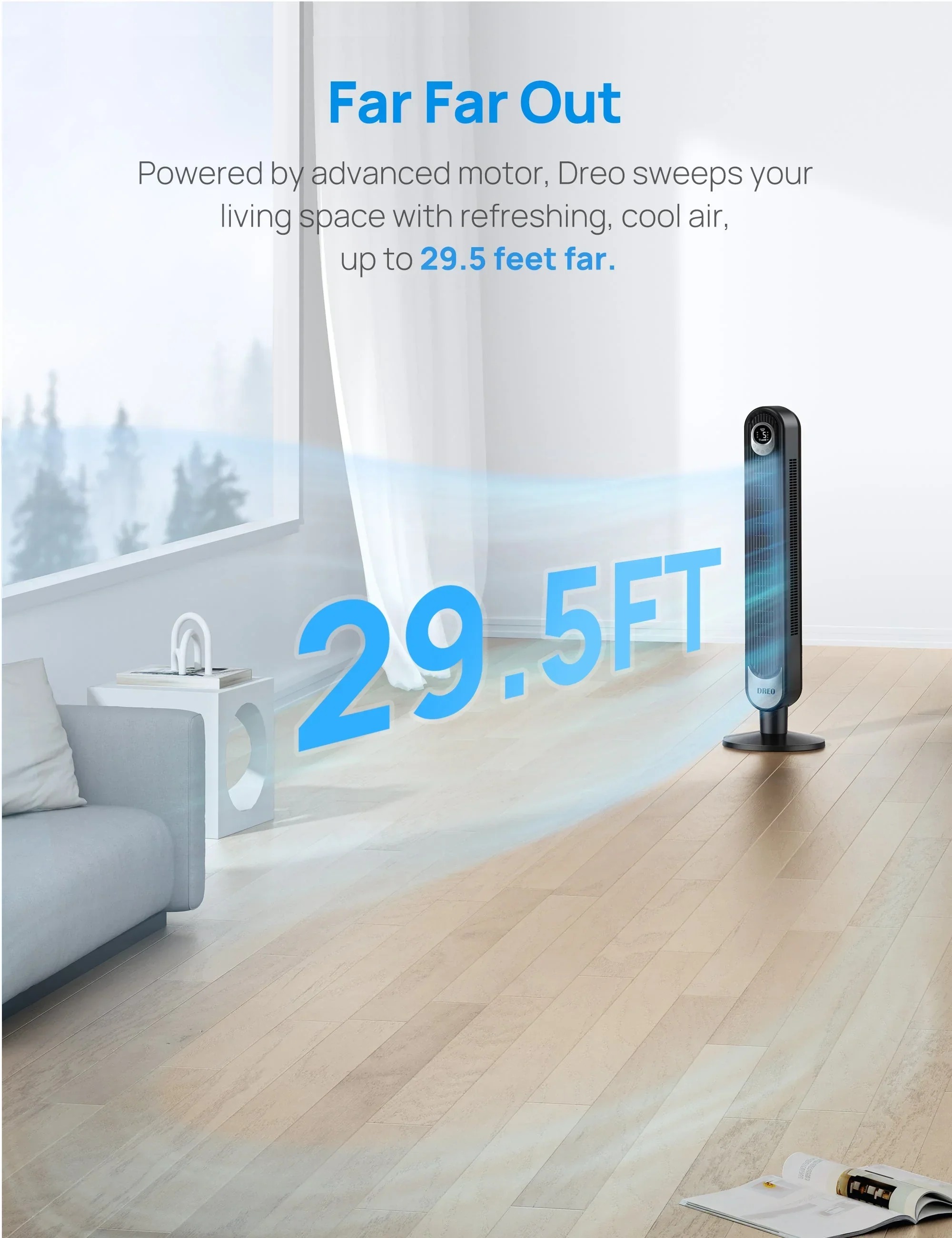 Tower Fan Cruiser Pro T1 - Image 5