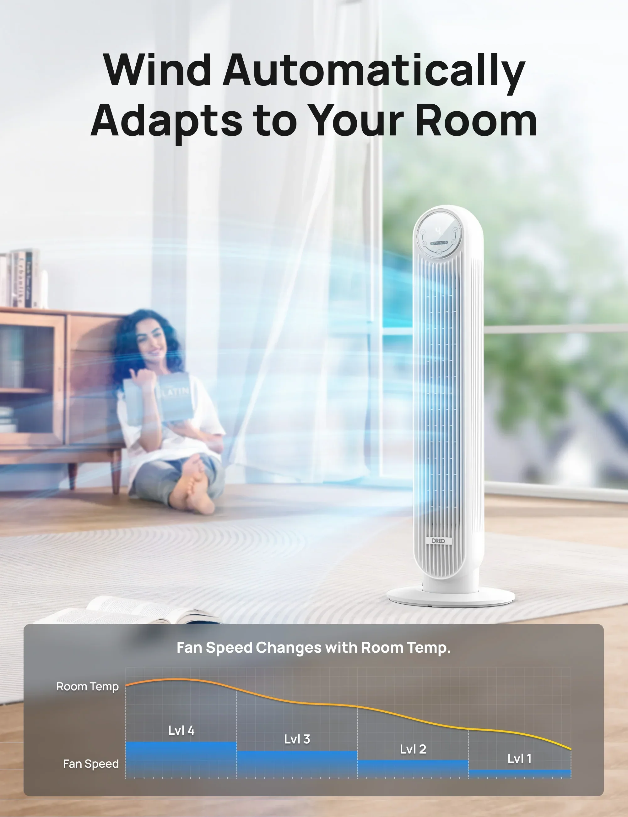 Smart Tower Fan Nomad One S - Image 14