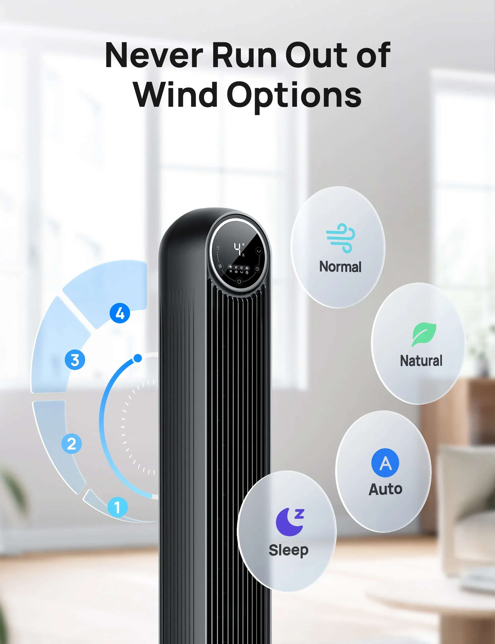 Smart Tower Fan Nomad One S - Image 7