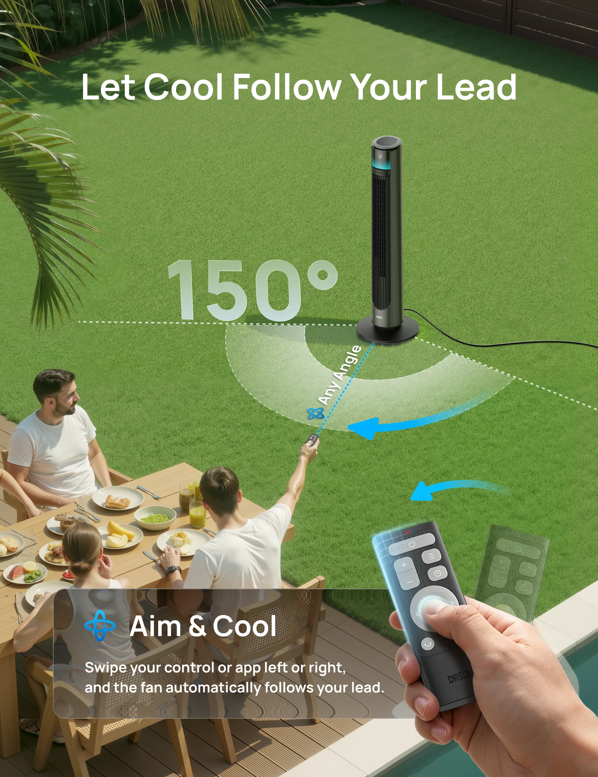 Outdoor Tower Fan 711S - Image 4
