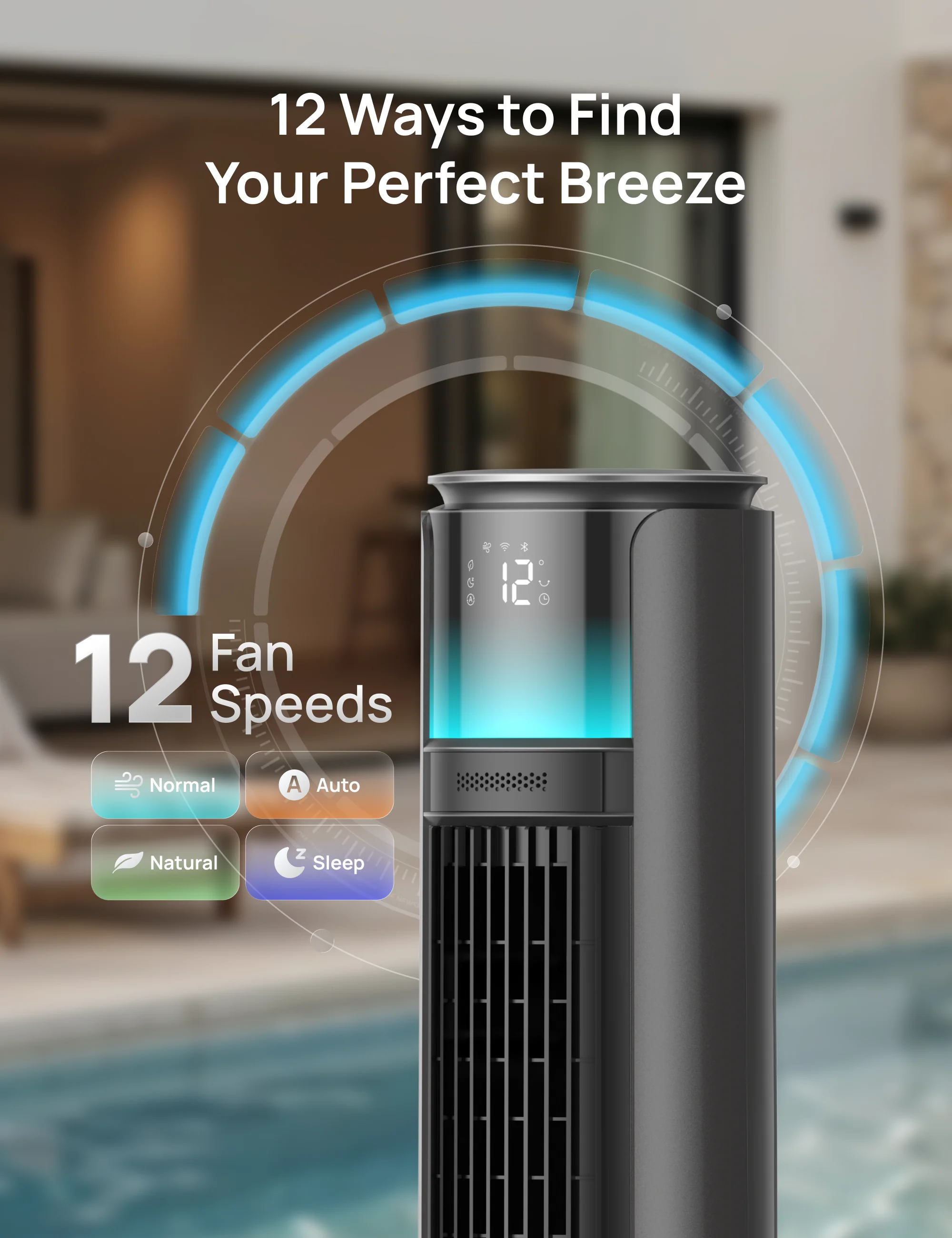 Outdoor Tower Fan 711S - Image 6