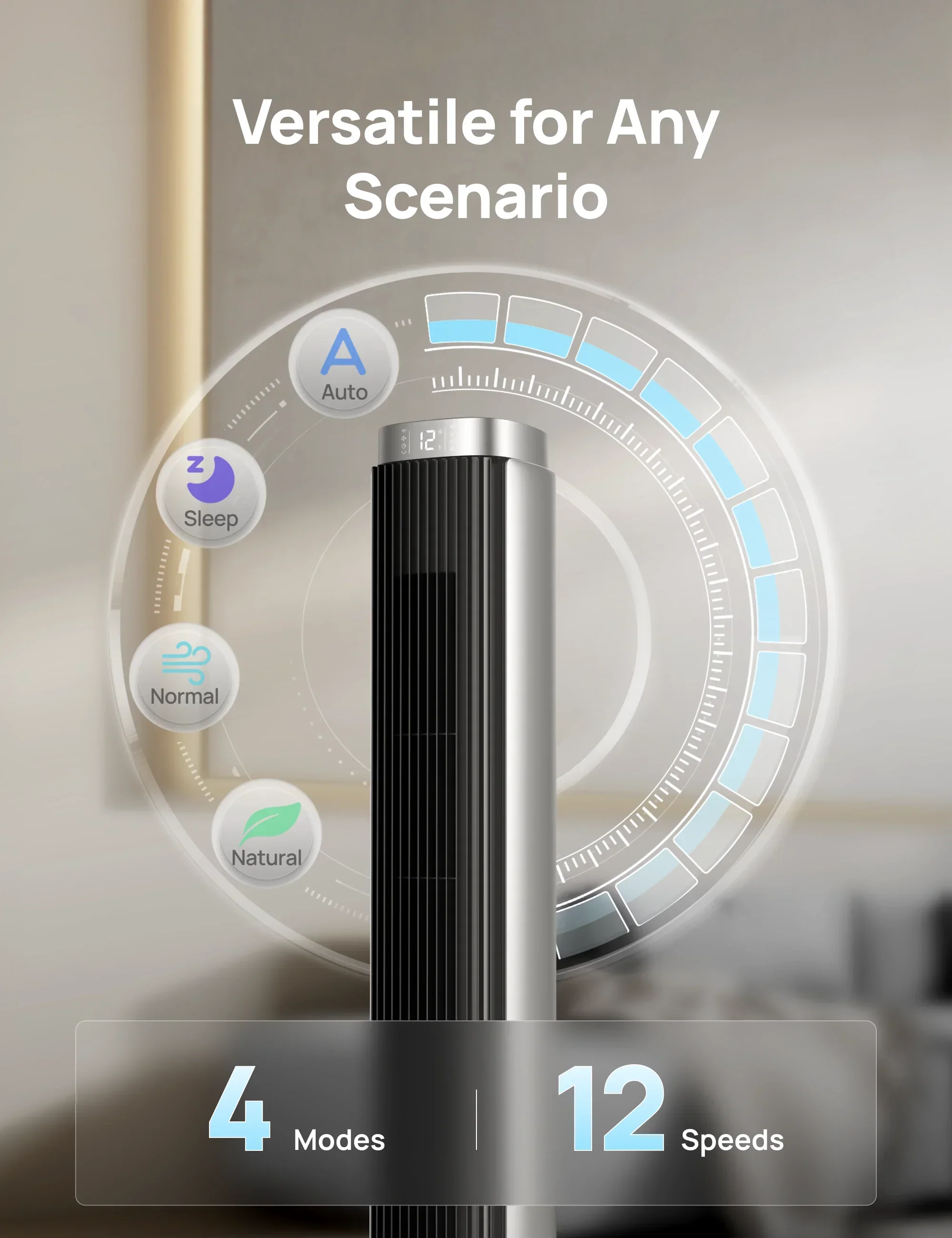 Smart Tower Fan Pilot Pro S - Image 5