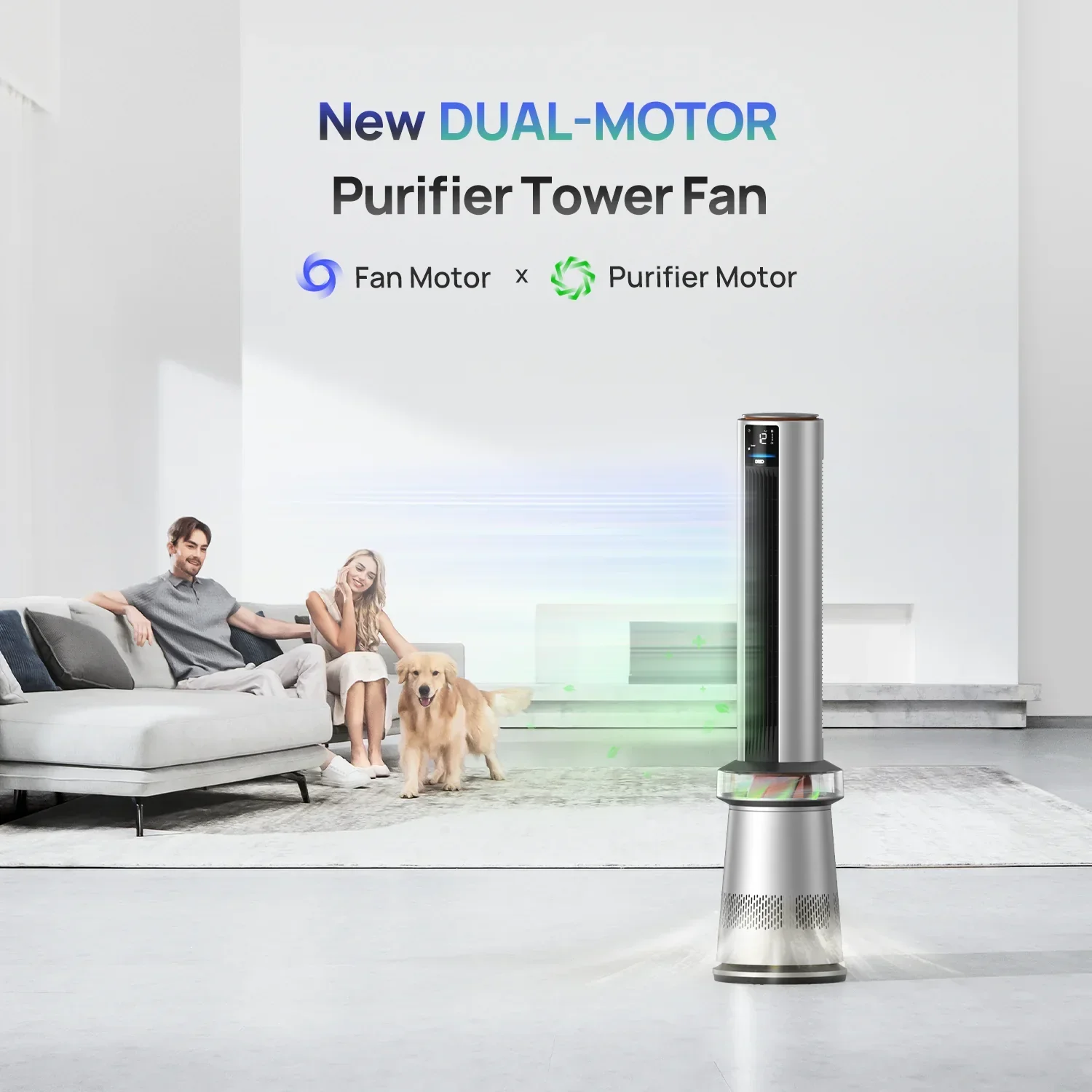 Air Purifier Tower Fan 710S - Image 12