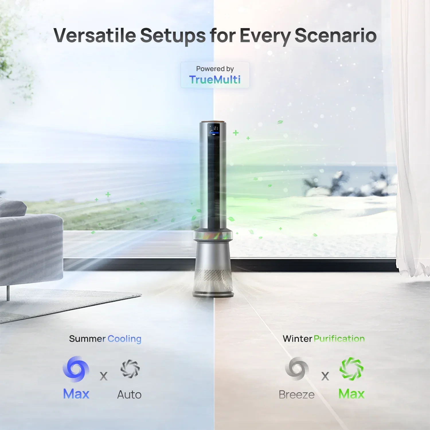Air Purifier Tower Fan 710S - Image 13