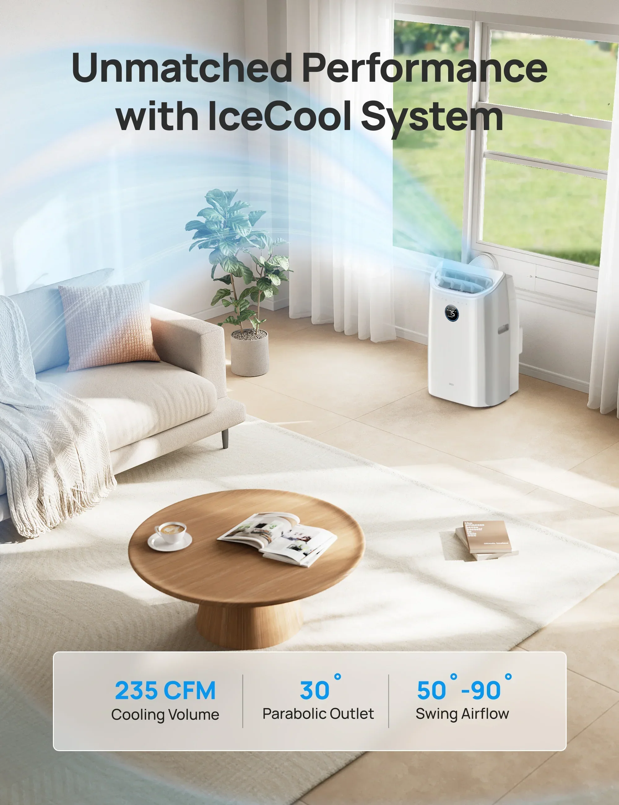 Smart Air Conditioner 515S (New) - Image 9