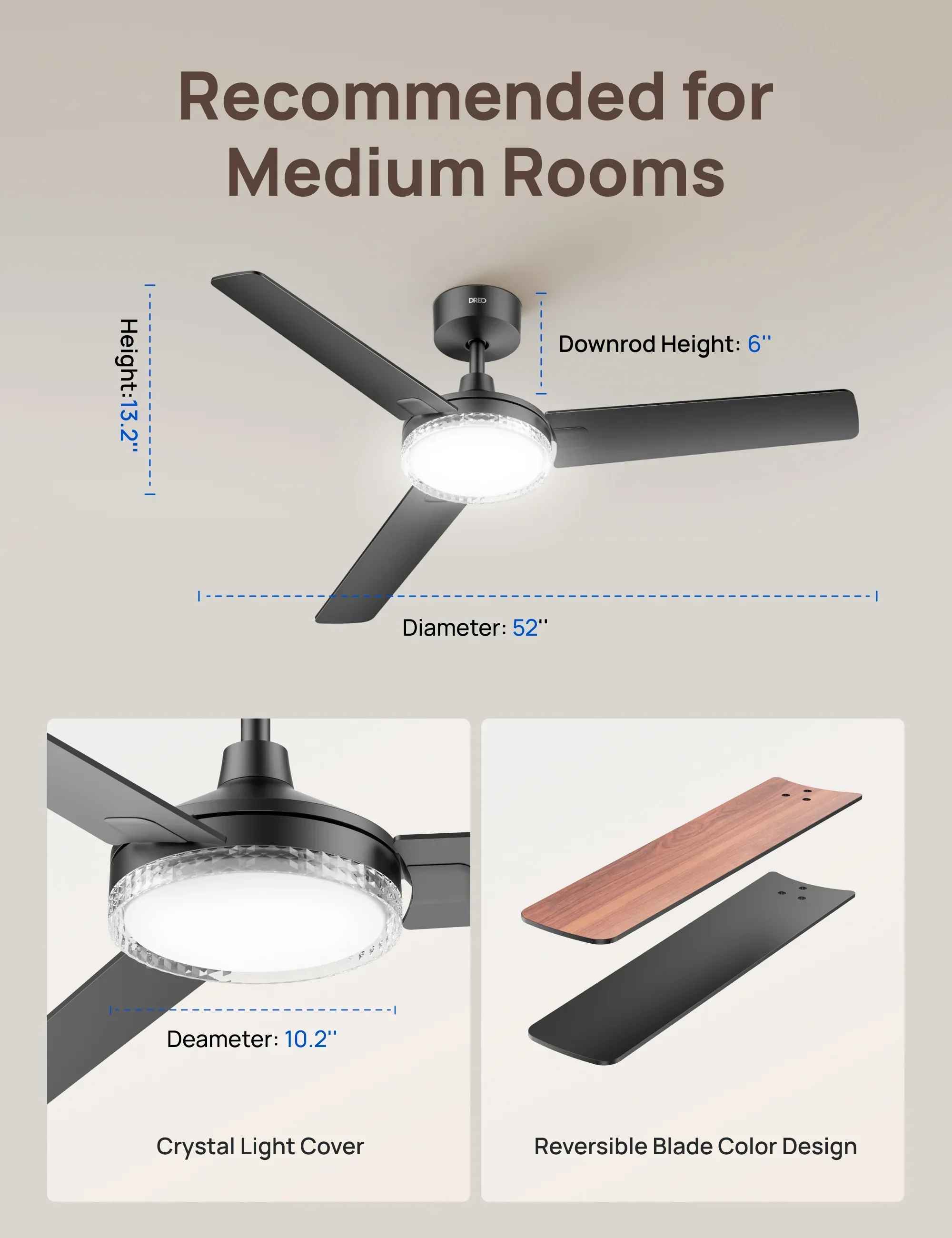 Smart Ceiling Fan 334S - Image 9