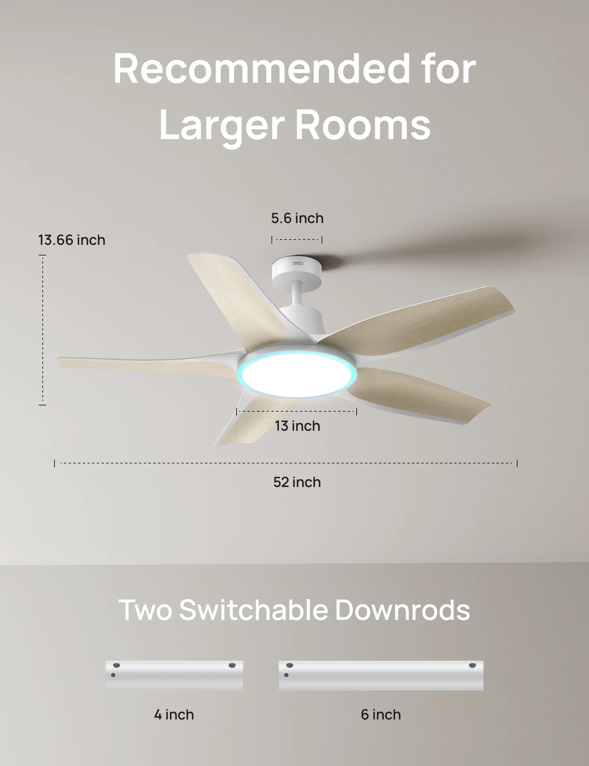 Smart Ceiling Fan 712S - Image 10