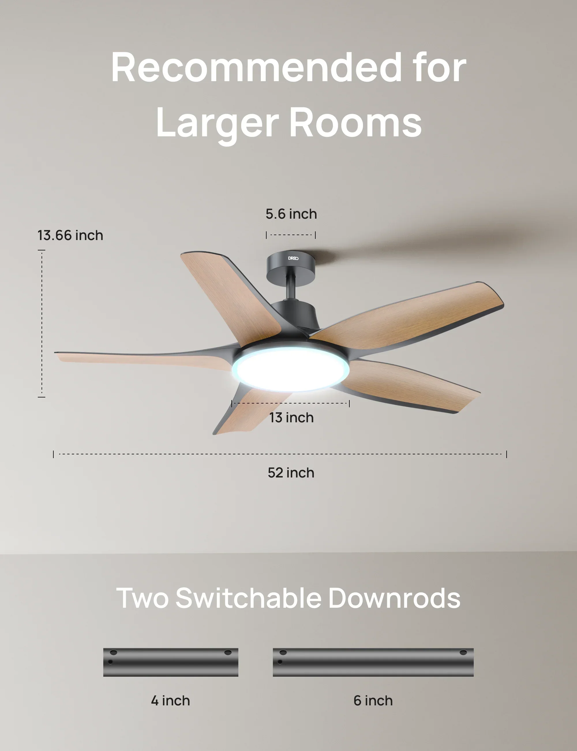 Smart Ceiling Fan 712S - Image 20