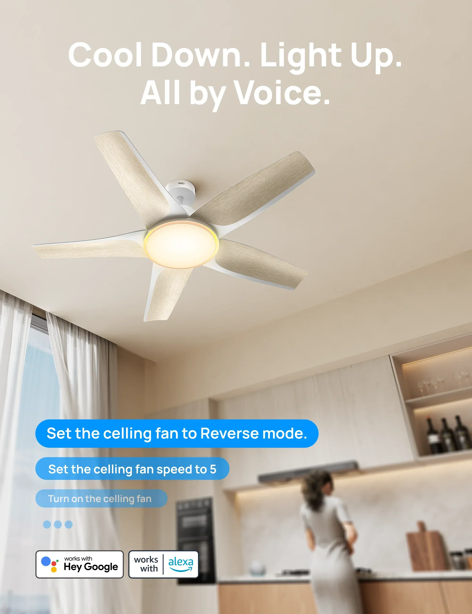 Smart Ceiling Fan 712S - Image 4