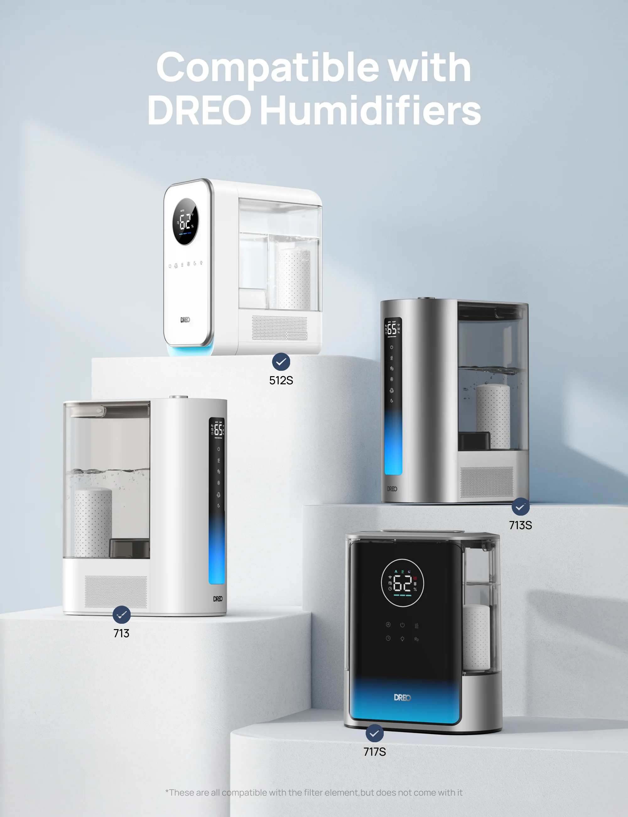 Smart Humidifier 717S 8L with Demineralization Cartridge - Image 10