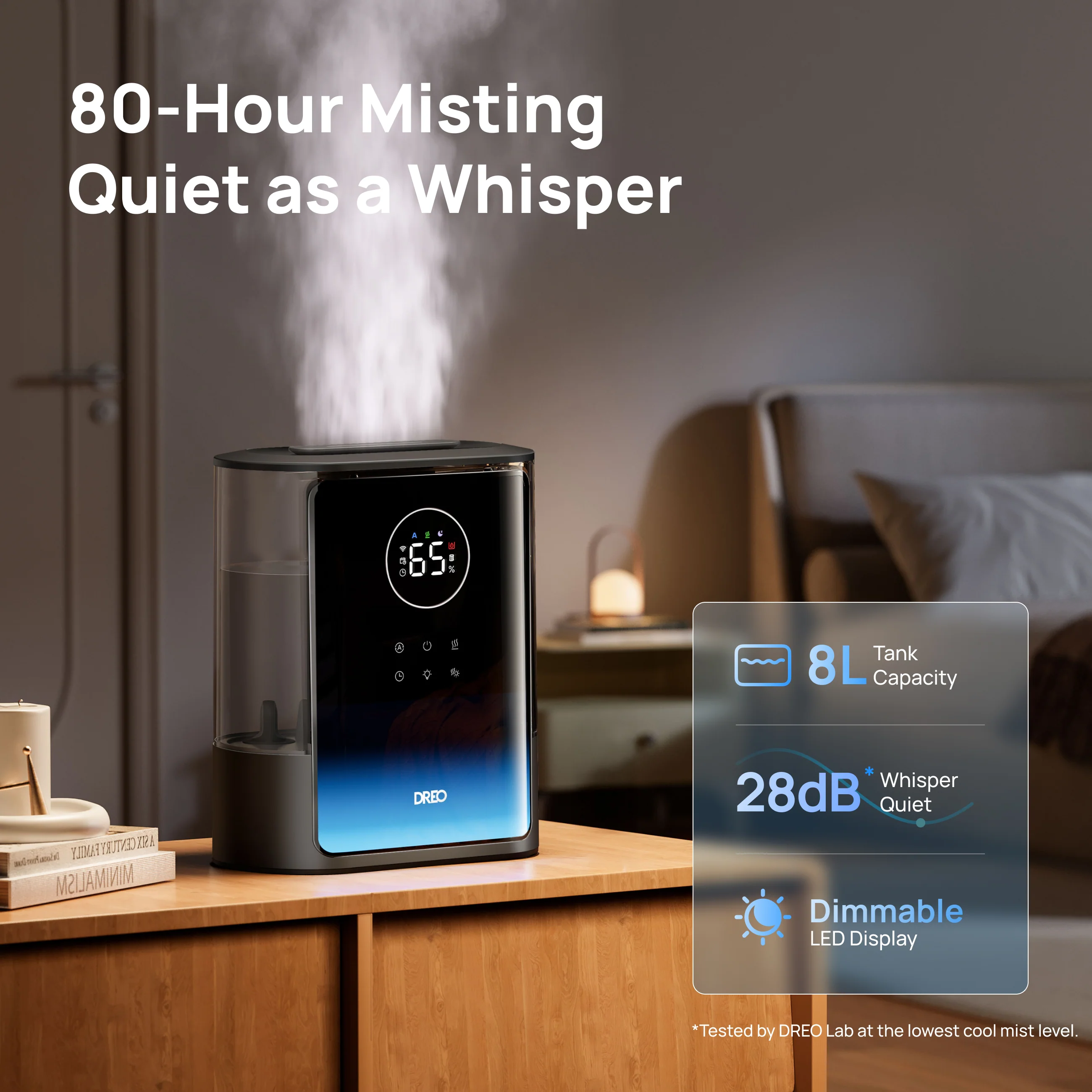 Smart Humidifier 717S 8L with Demineralization Cartridge - Image 5