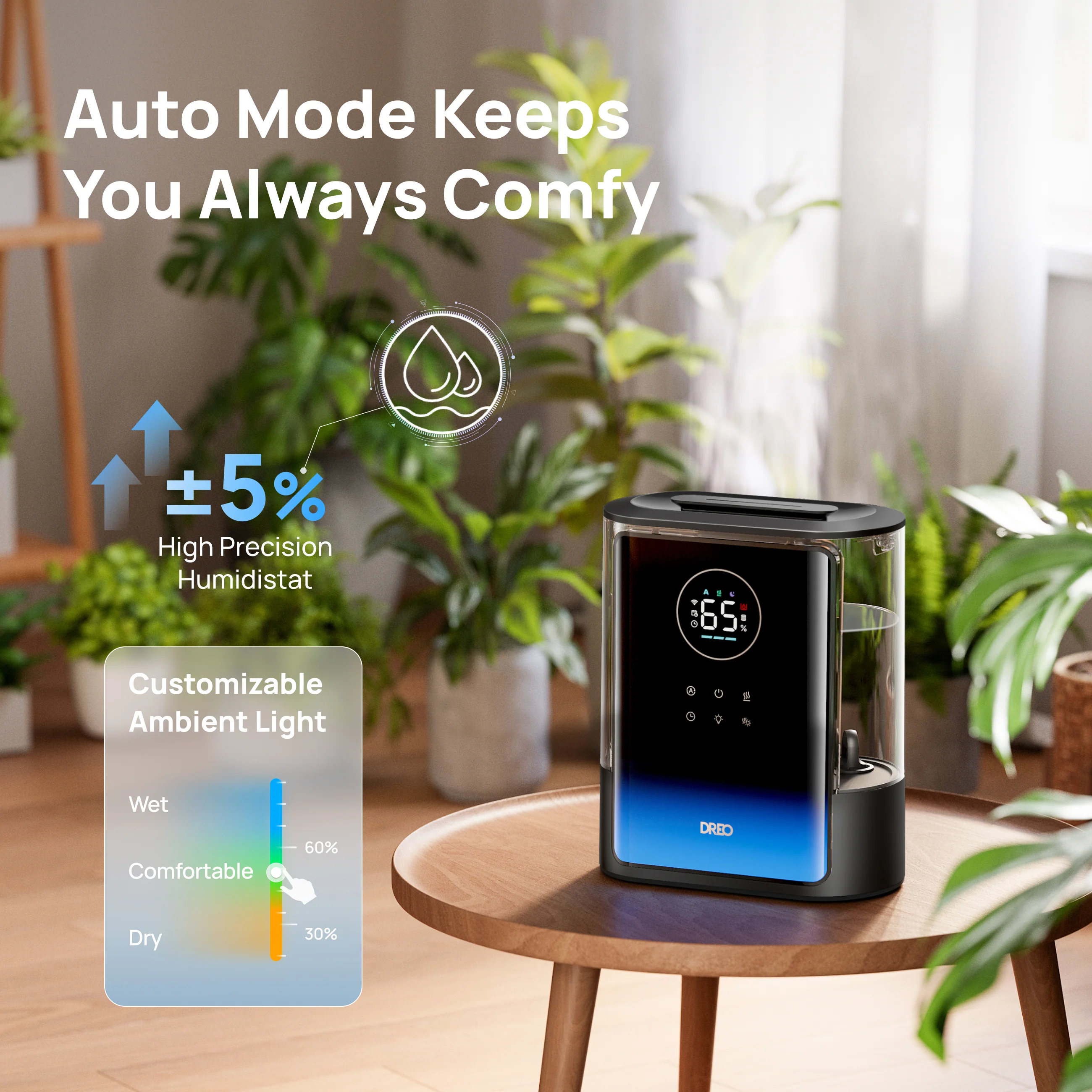 Smart Humidifier 717S 8L with Demineralization Cartridge - Image 6