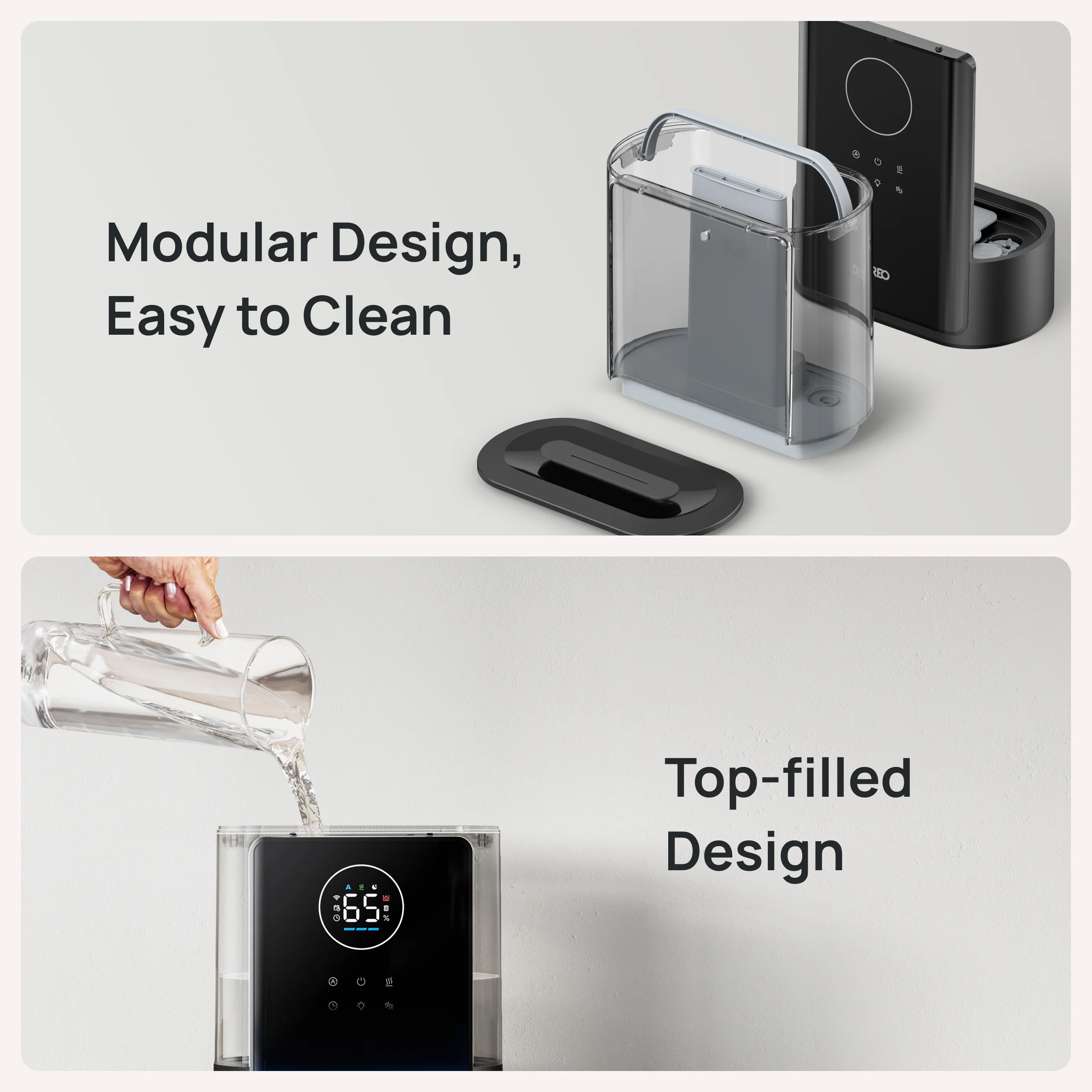 Smart Humidifier 717S 8L with Demineralization Cartridge - Image 8