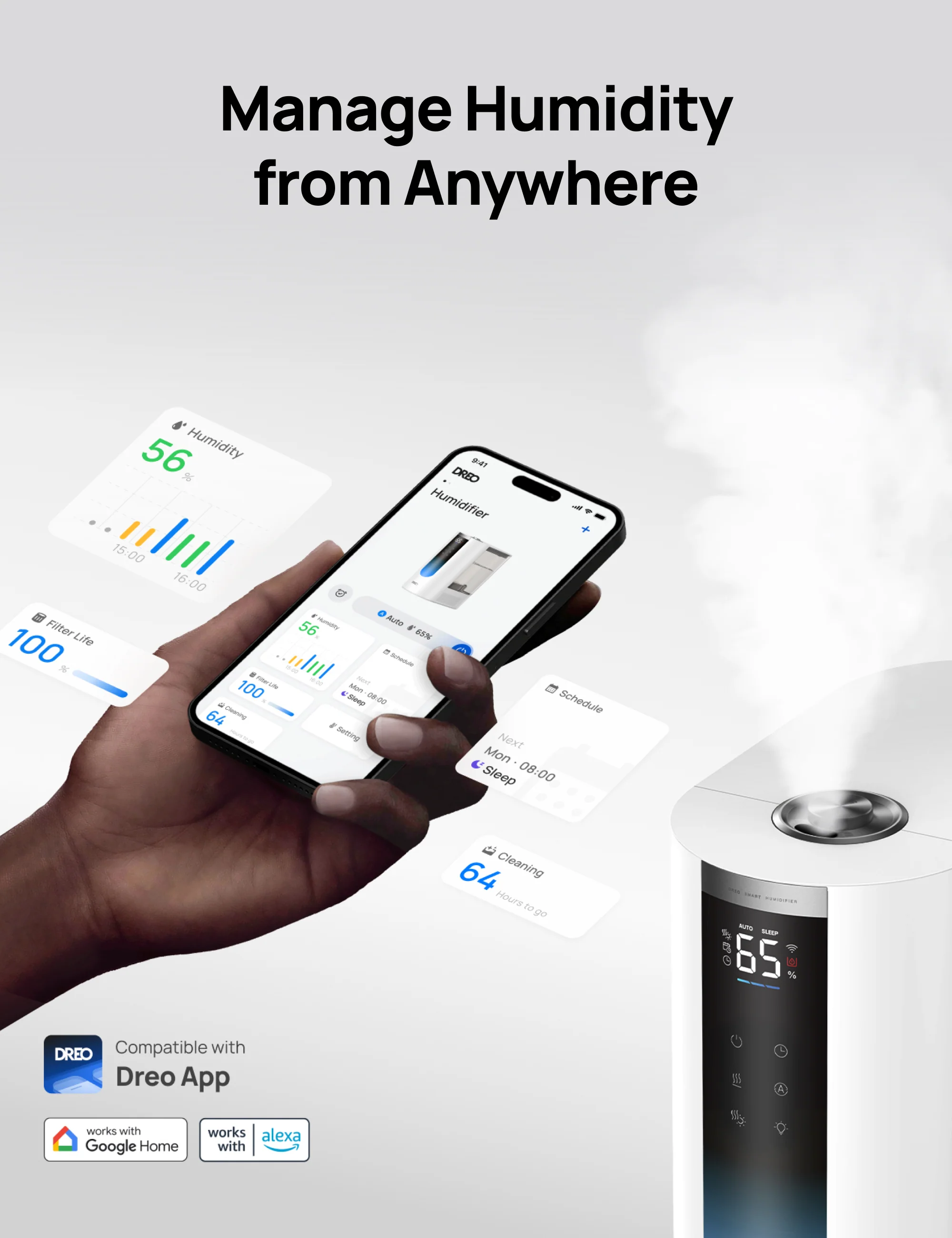 Smart Humidifier 813S 6L - Image 6