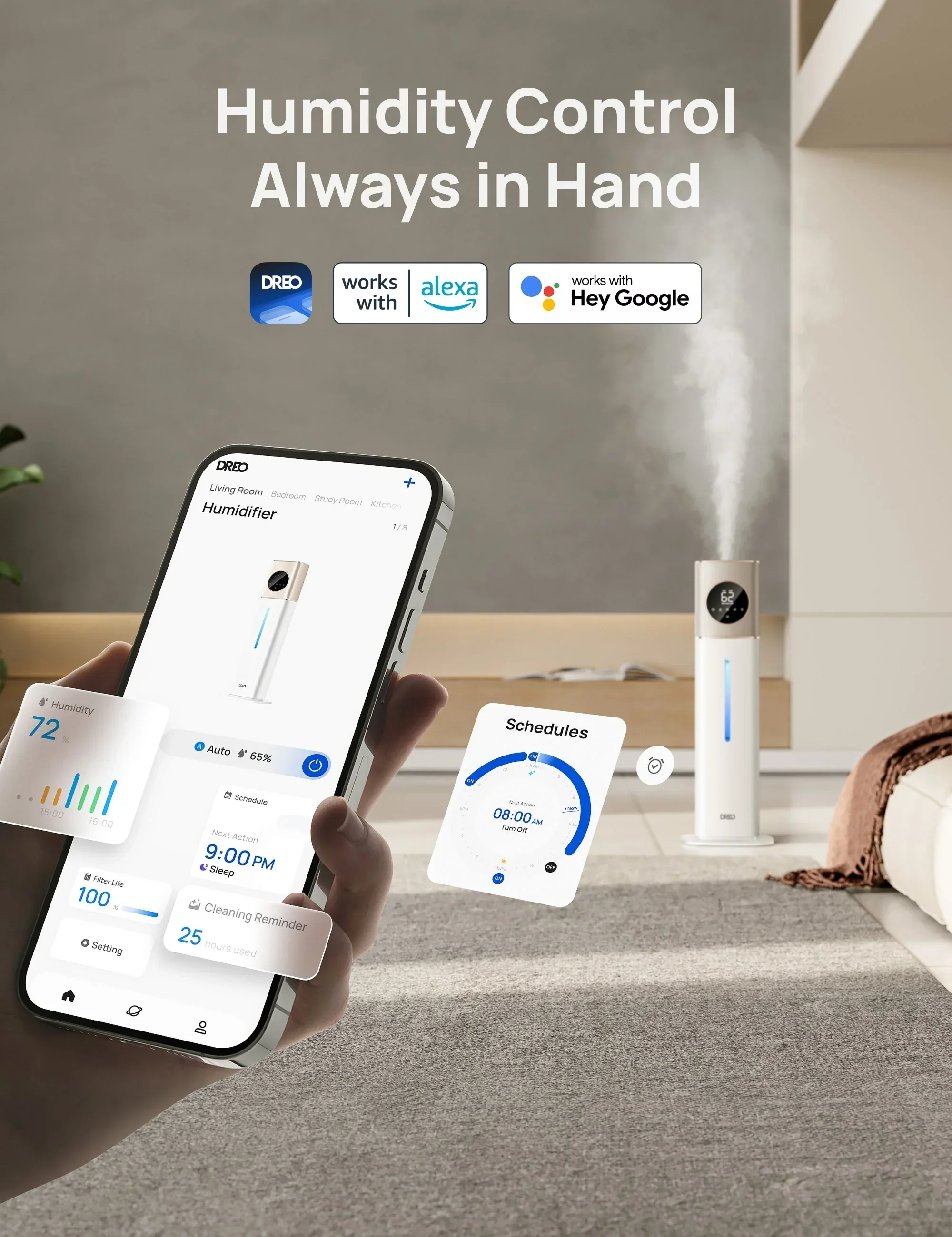 Smart Humidifier  HM735S 11L - Image 8