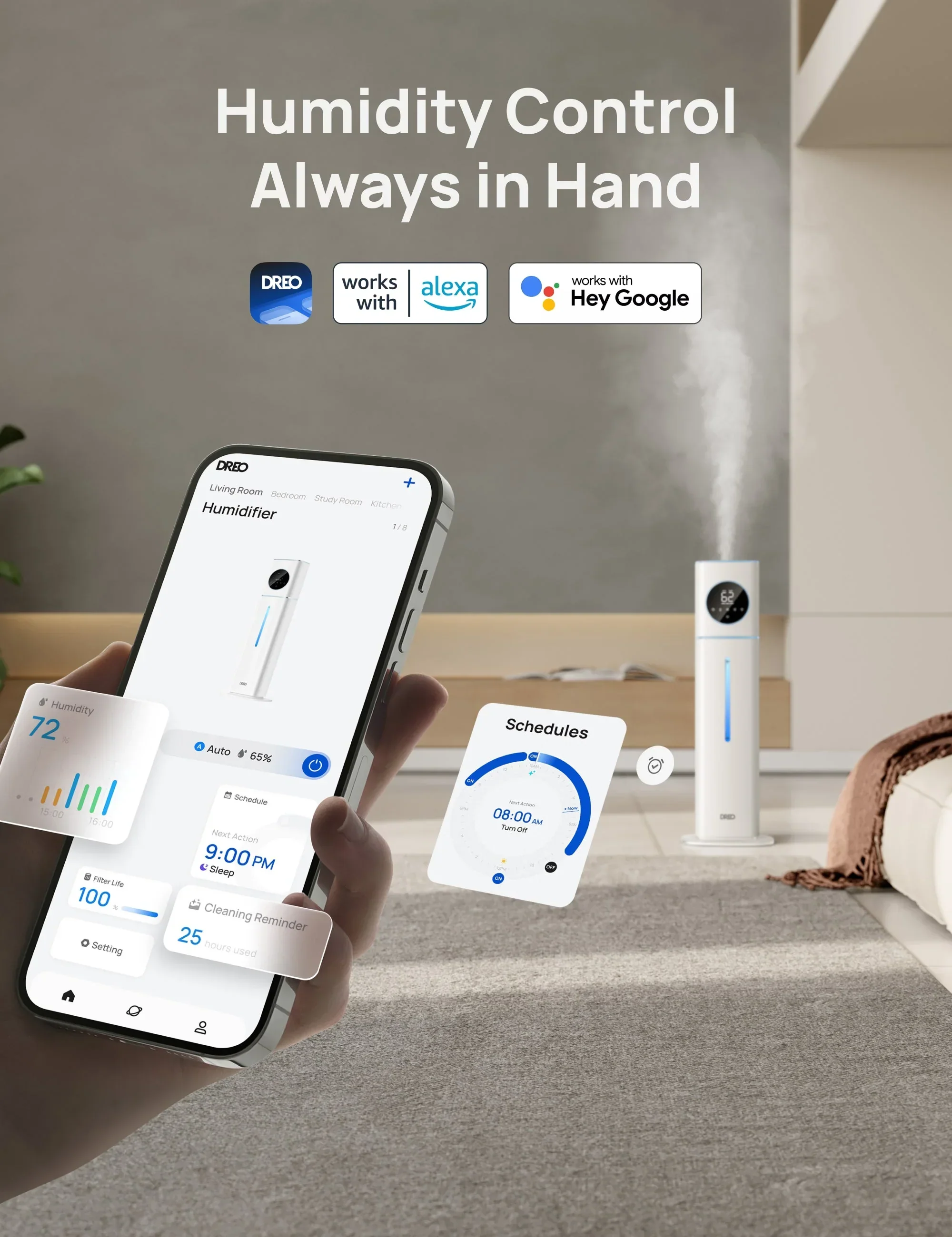 Smart Humidifier HM735S 11L - Image 6