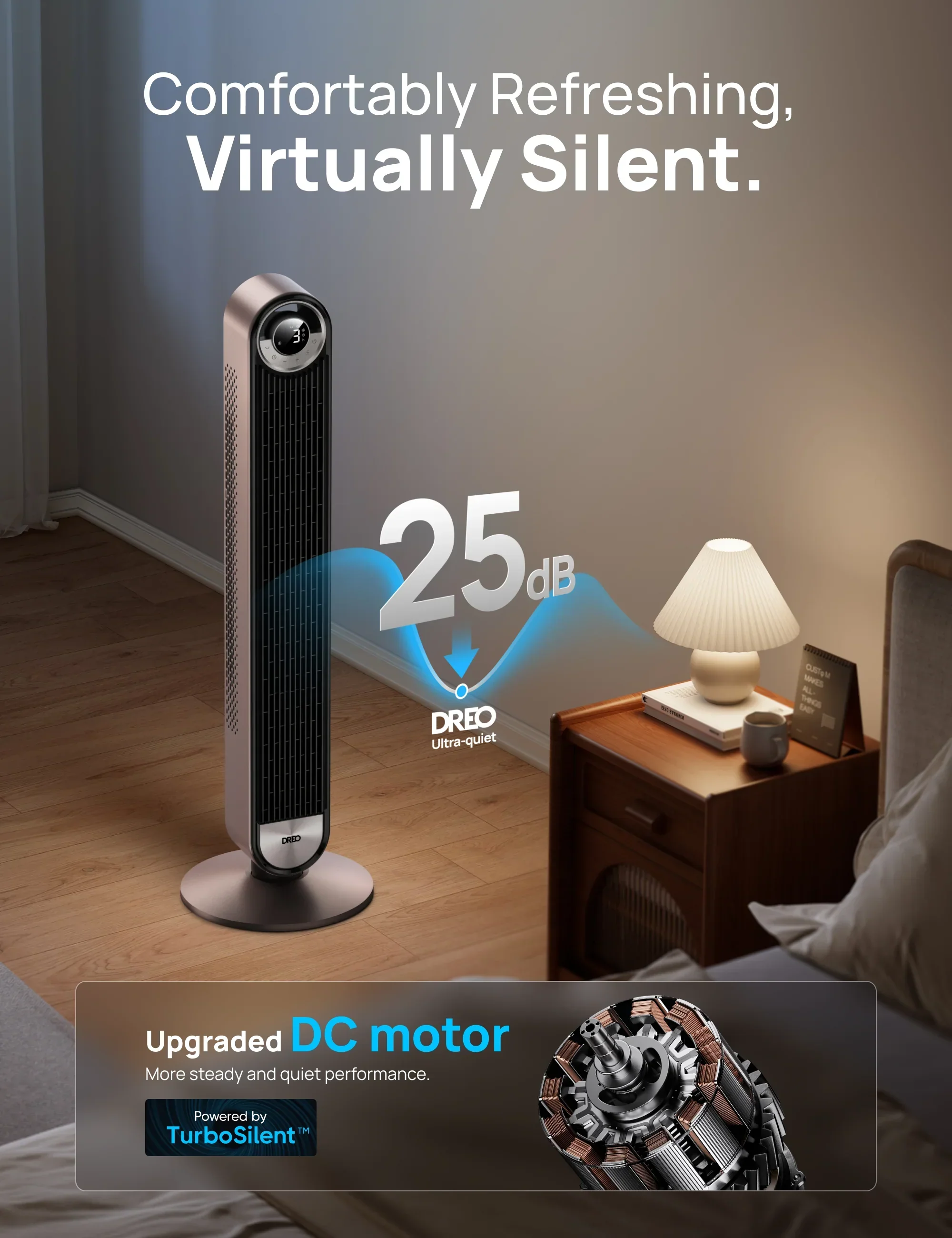 Smart Tower Fan 519S - Image 13