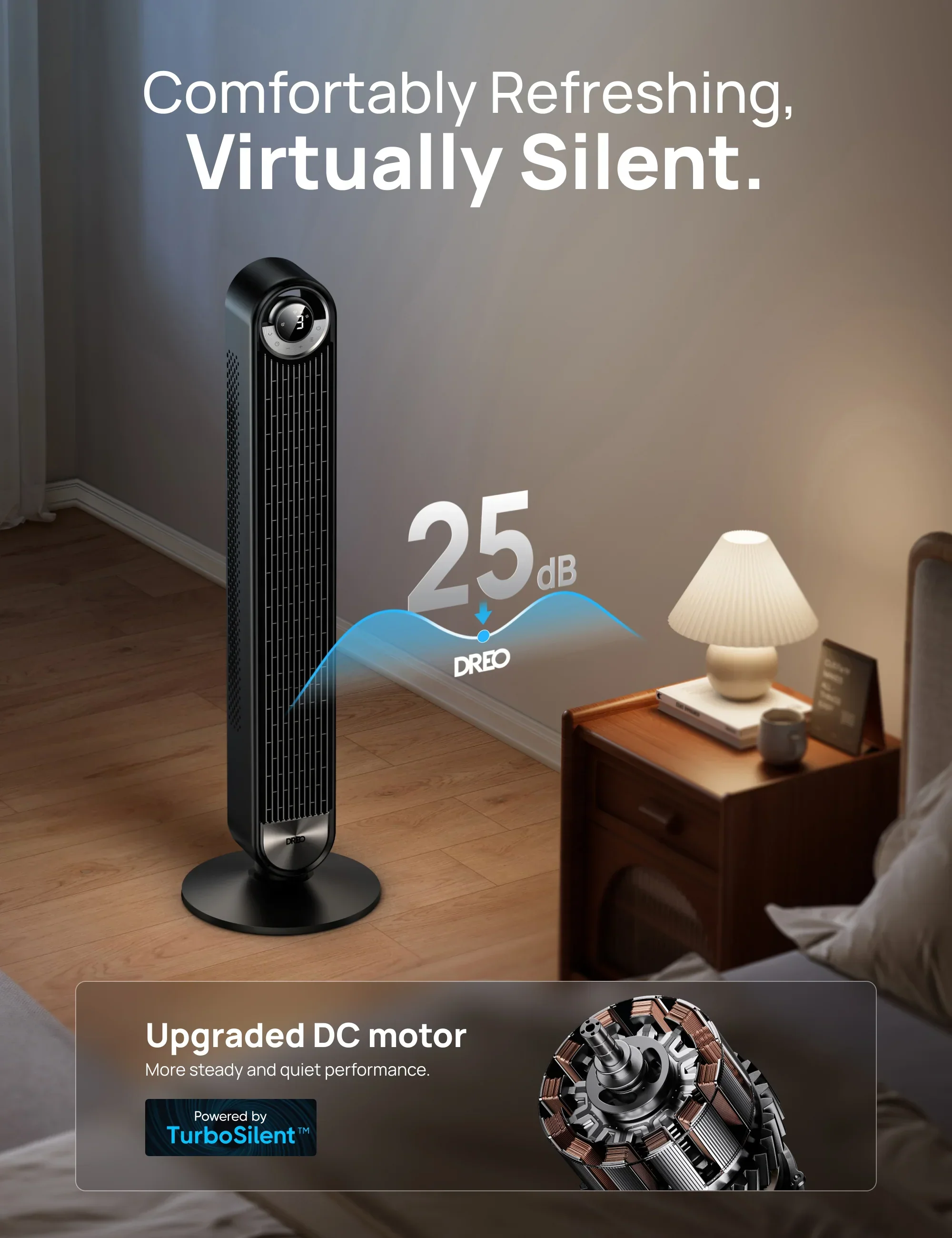 Smart Tower Fan 519S - Image 5