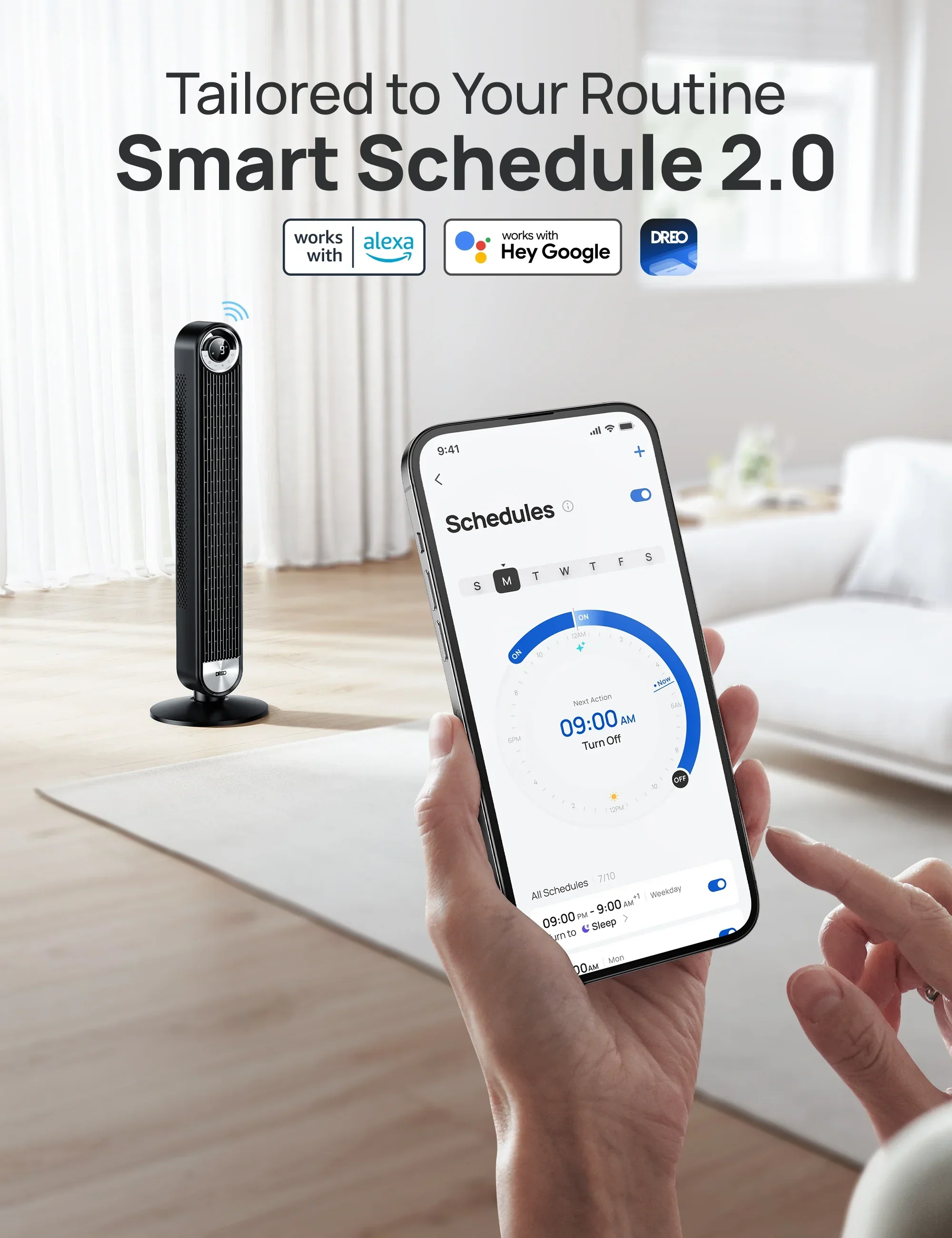Smart Tower Fan 519S - Image 7