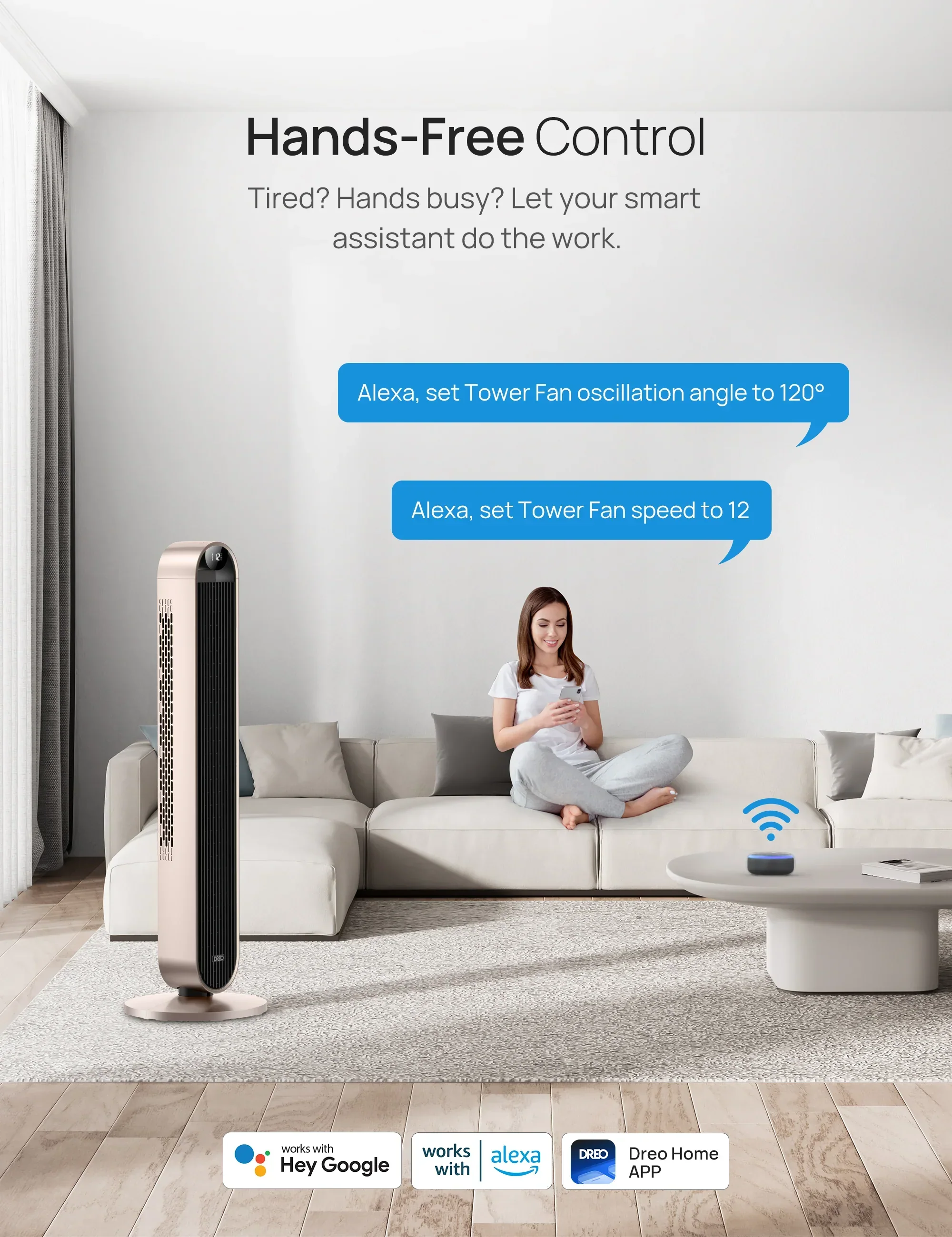 Smart Tower Fan Pilot Max S 714S - Image 14