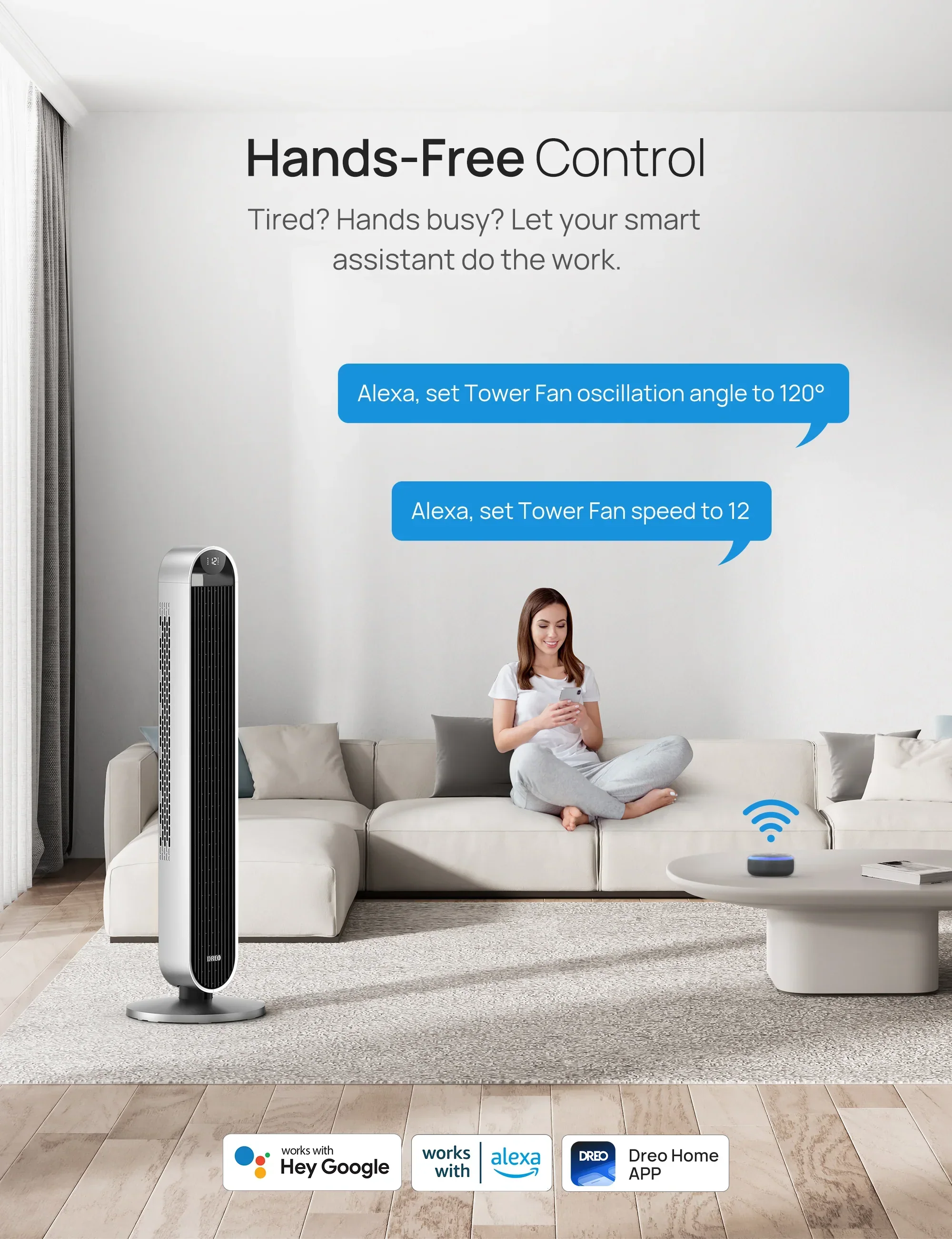 Smart Tower Fan Pilot Max S 714S - Image 7