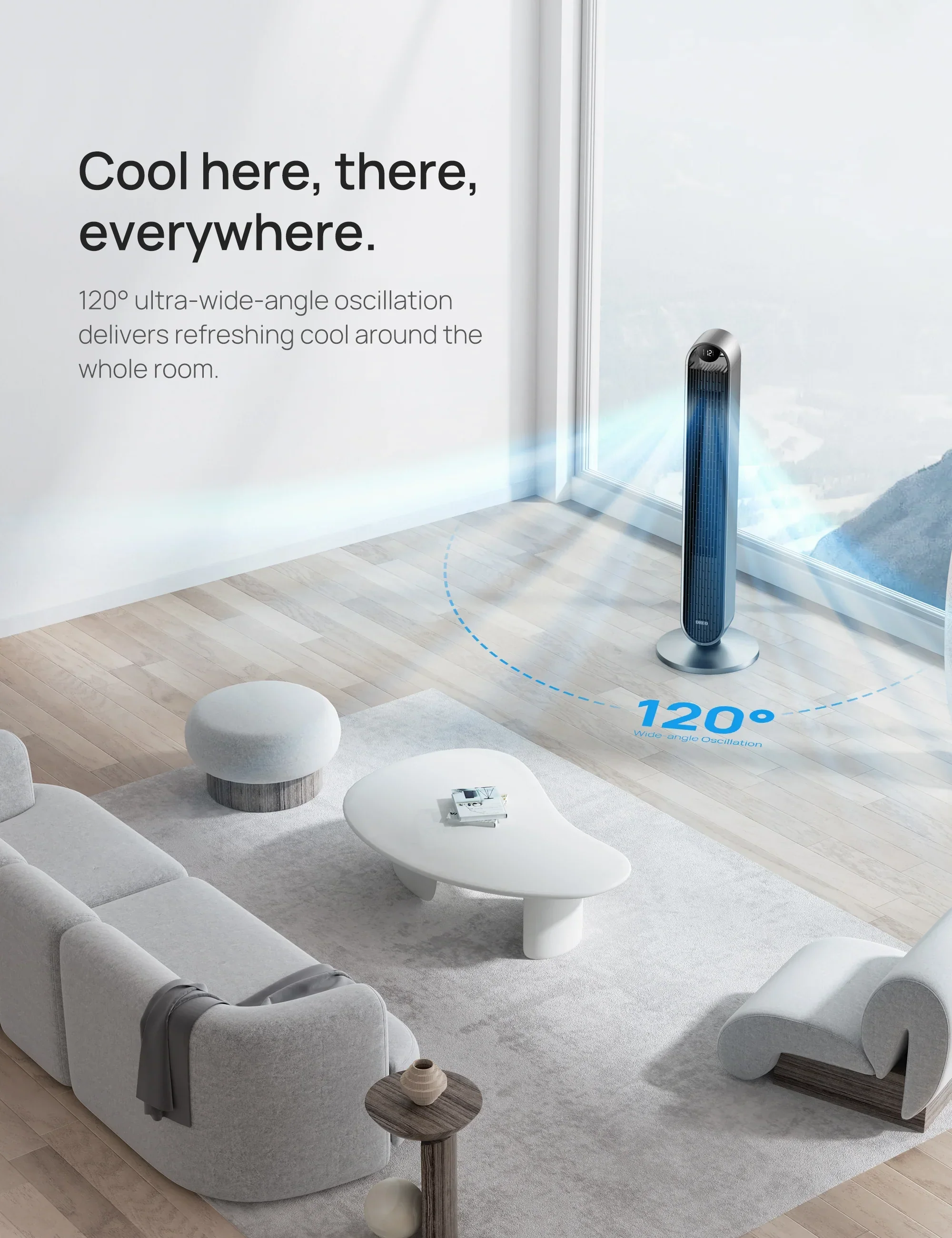 Smart Tower Fan Pilot Max S 714S - Image 8