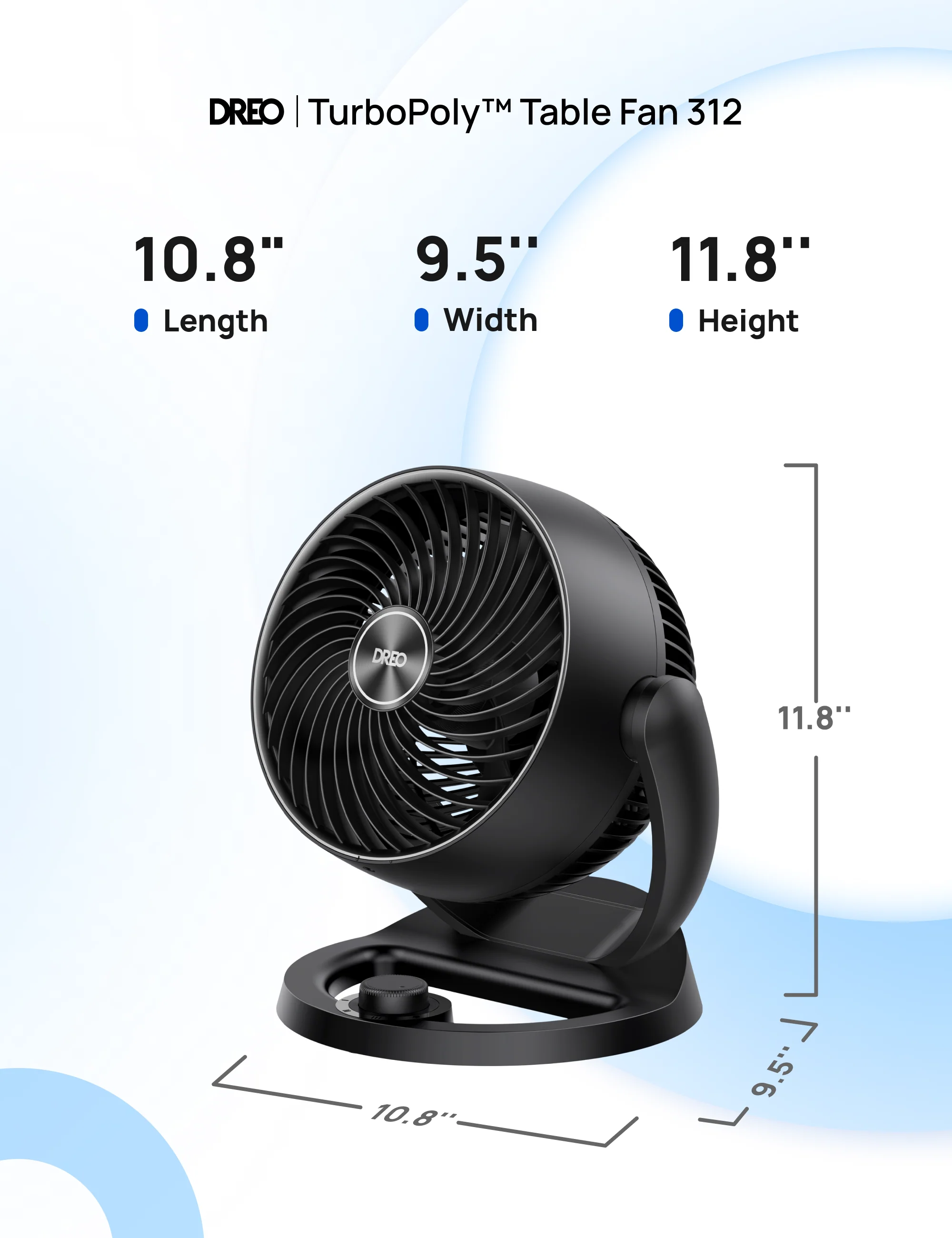 Tower Fan 518 & TurboPoly™ Table Fan 312 - Image 8