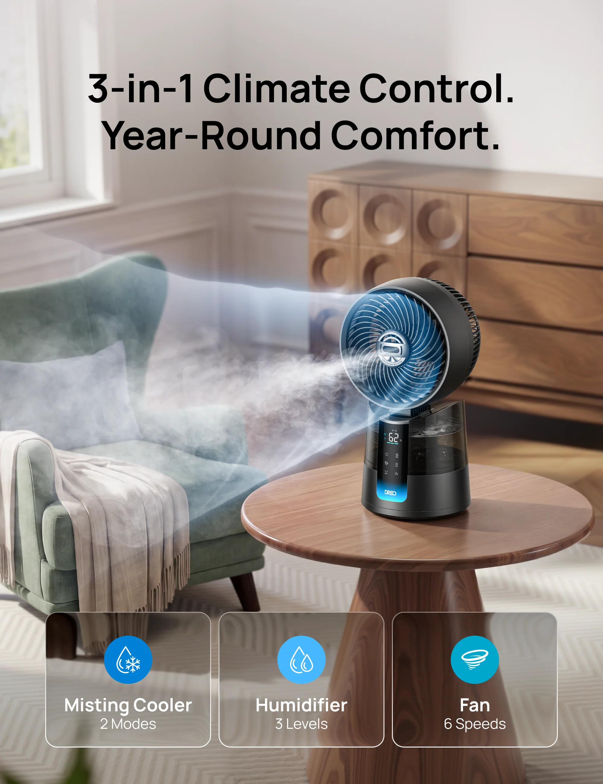 TurboCool™ Misting Fan 516S - Image 7