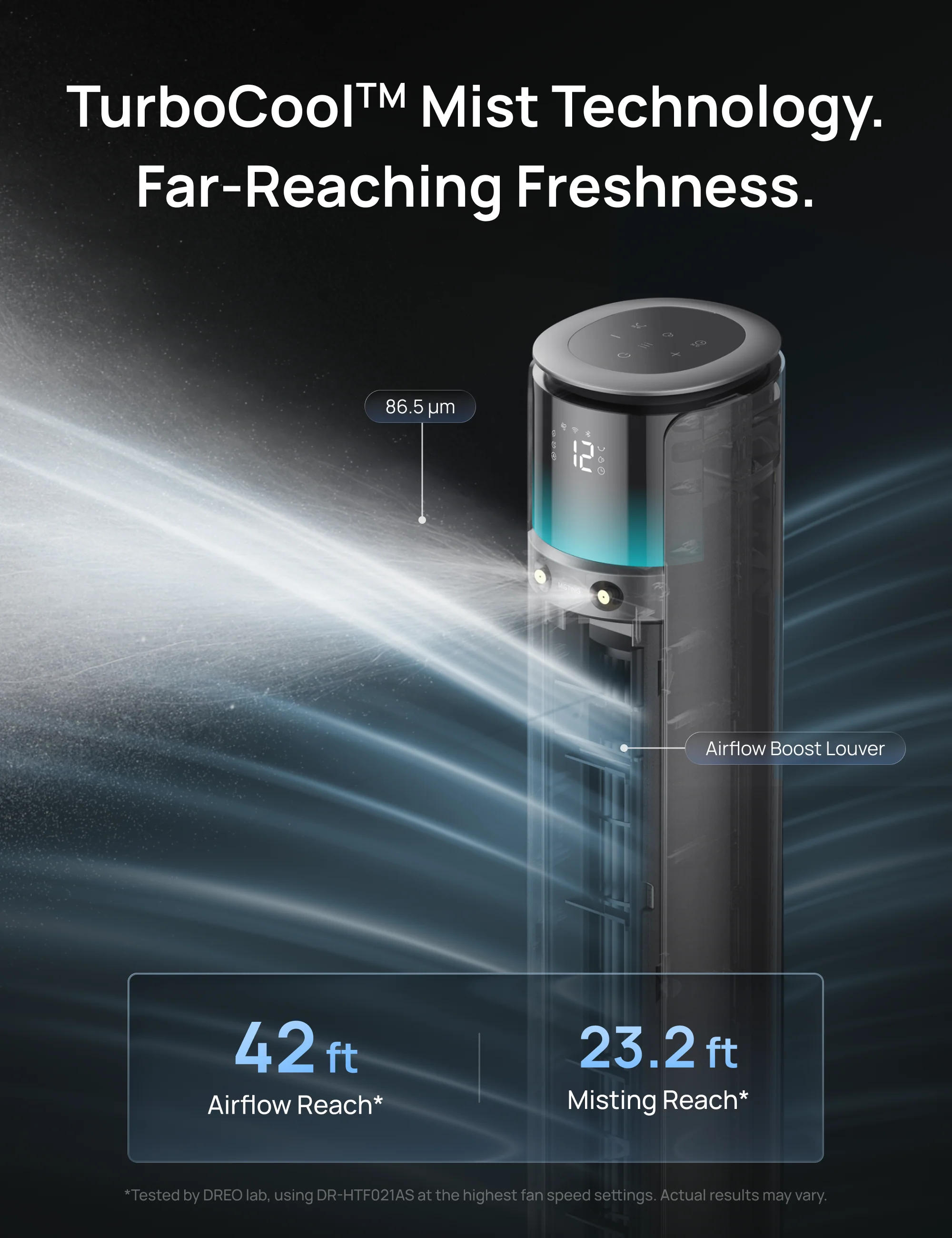 TurboCool™ Outdoor Misting Fan 711AS - Image 3