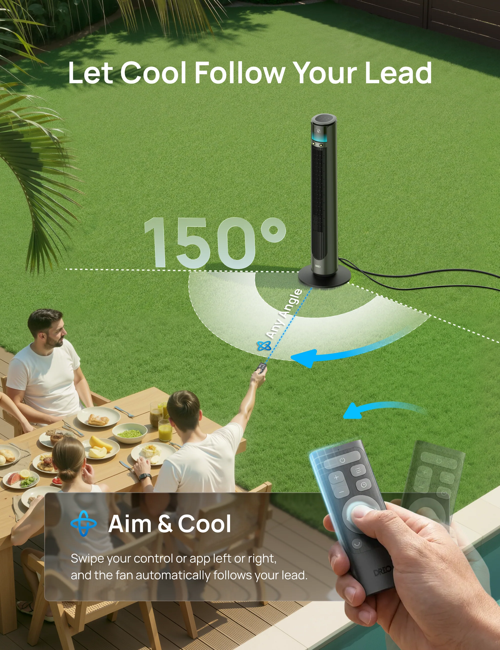 TurboCool™ Outdoor Misting Fan 711AS - Image 6