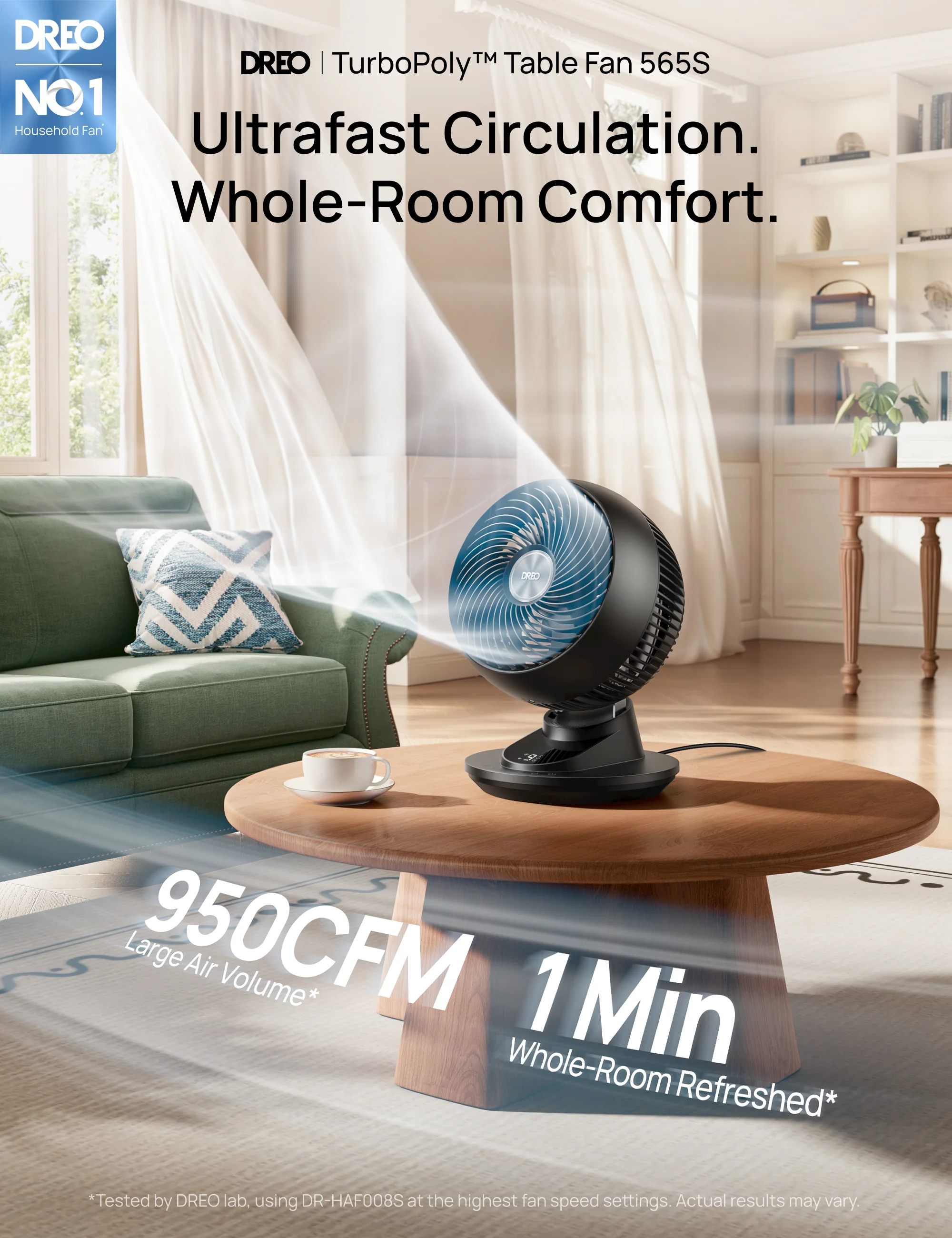 TurboPoly™ Table Fan 565S - Image 3