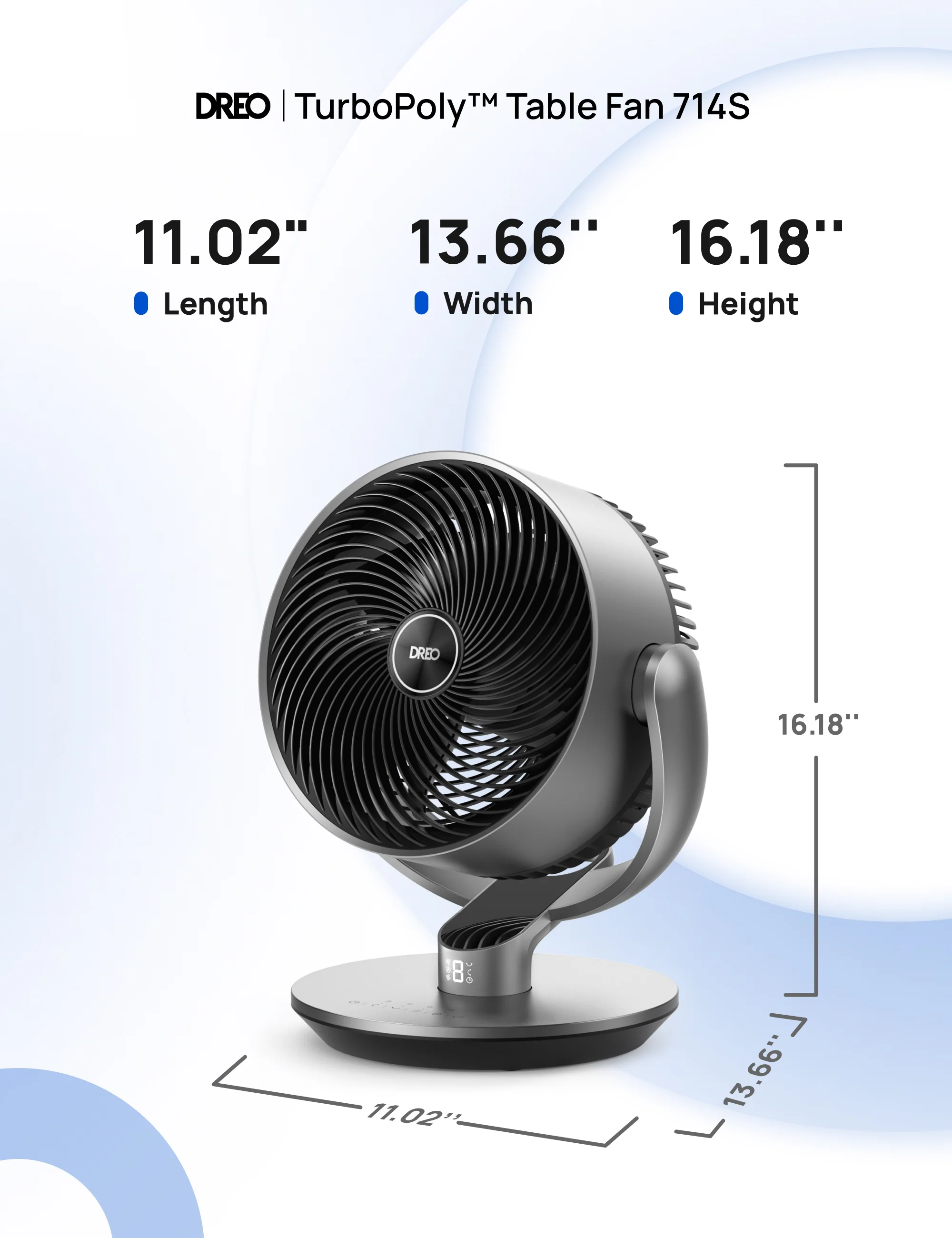 TurboPoly™ Table Fan 714S - Image 12