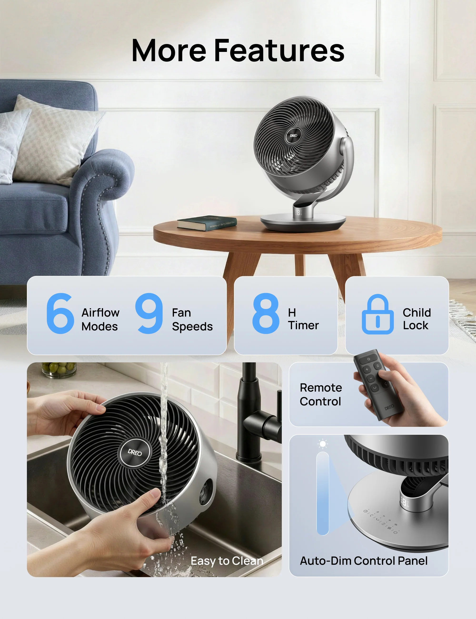 TurboPoly™ Table Fan 714S - Image 9