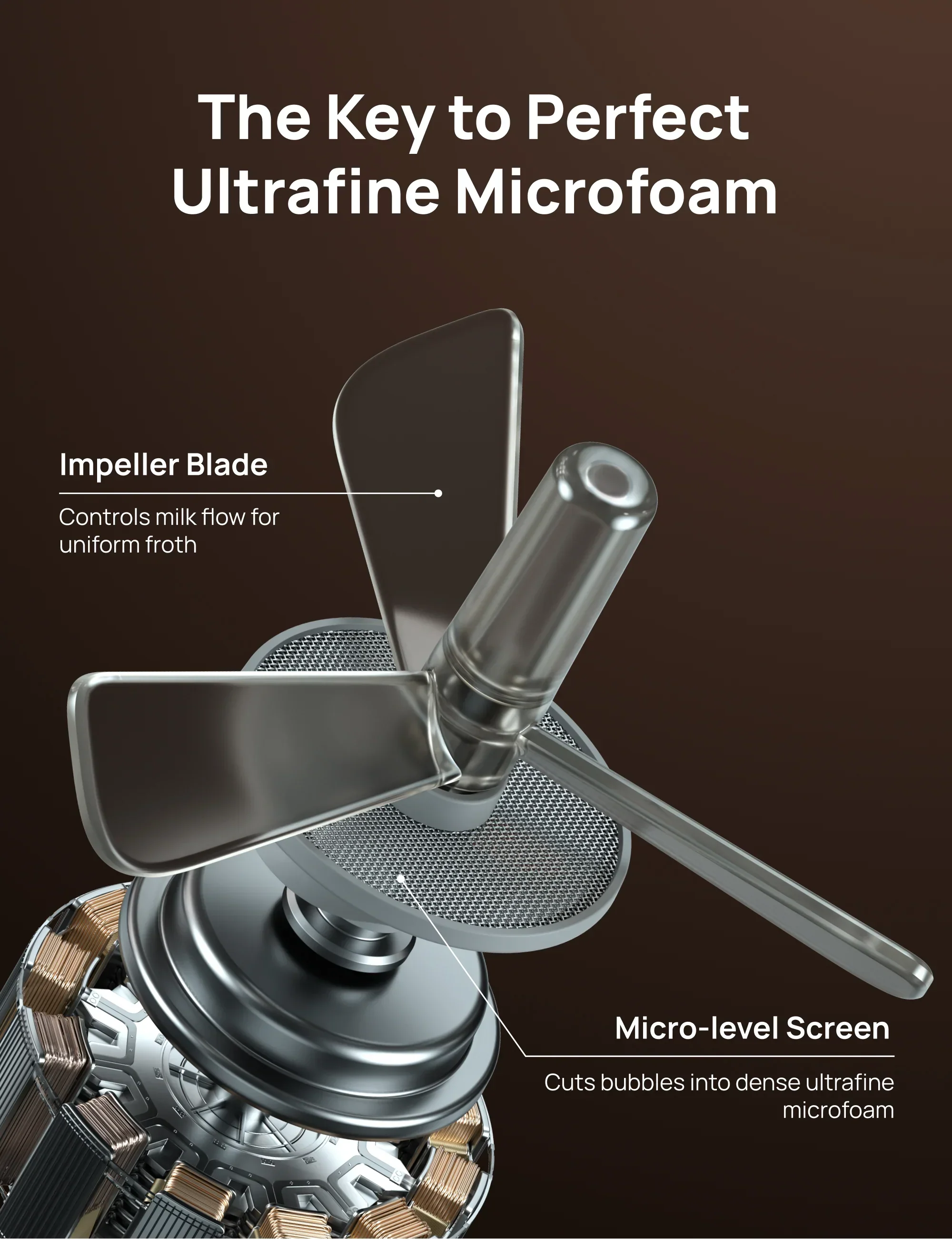 Whisk Set Replacement for BaristaMaker Milk Frother - Image 6